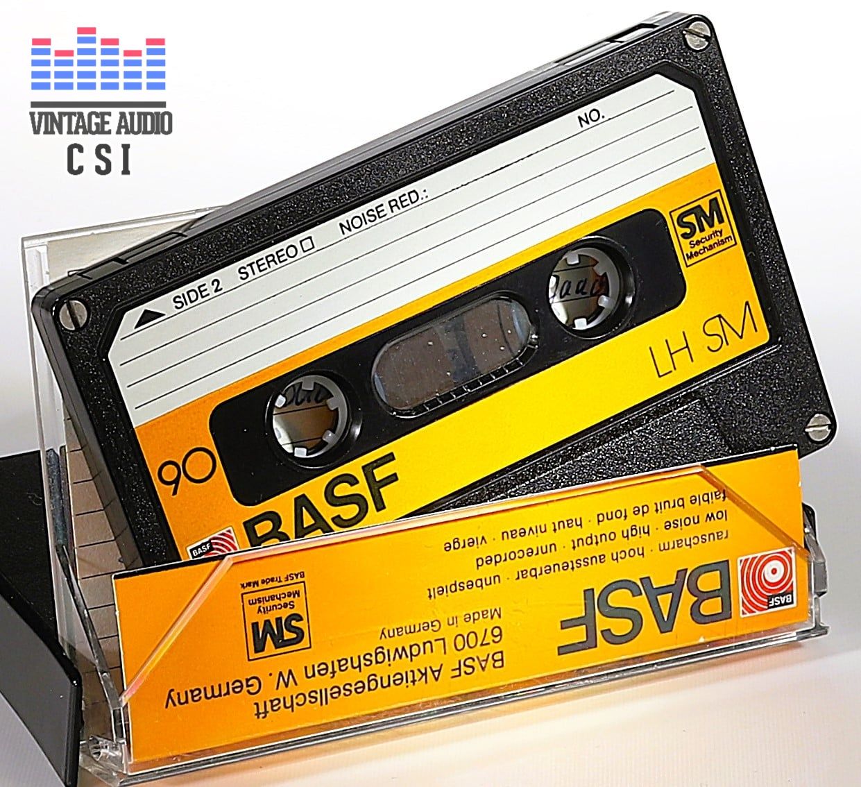 BASF LH 60, Type I, 1974-75, (US market SK, Japan market LN)