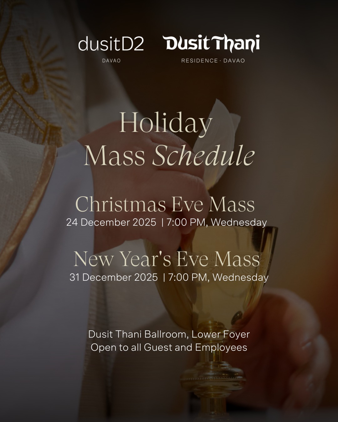 Dusit - We are honored to announce that Dusit Thani Residence Davao has ...
