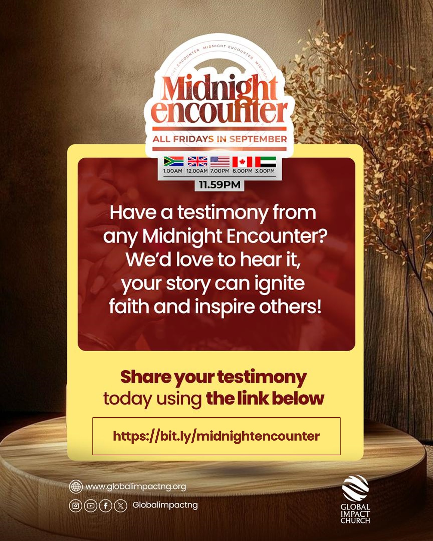 Yemi - We have been witnessing the incredible move of God at every ...