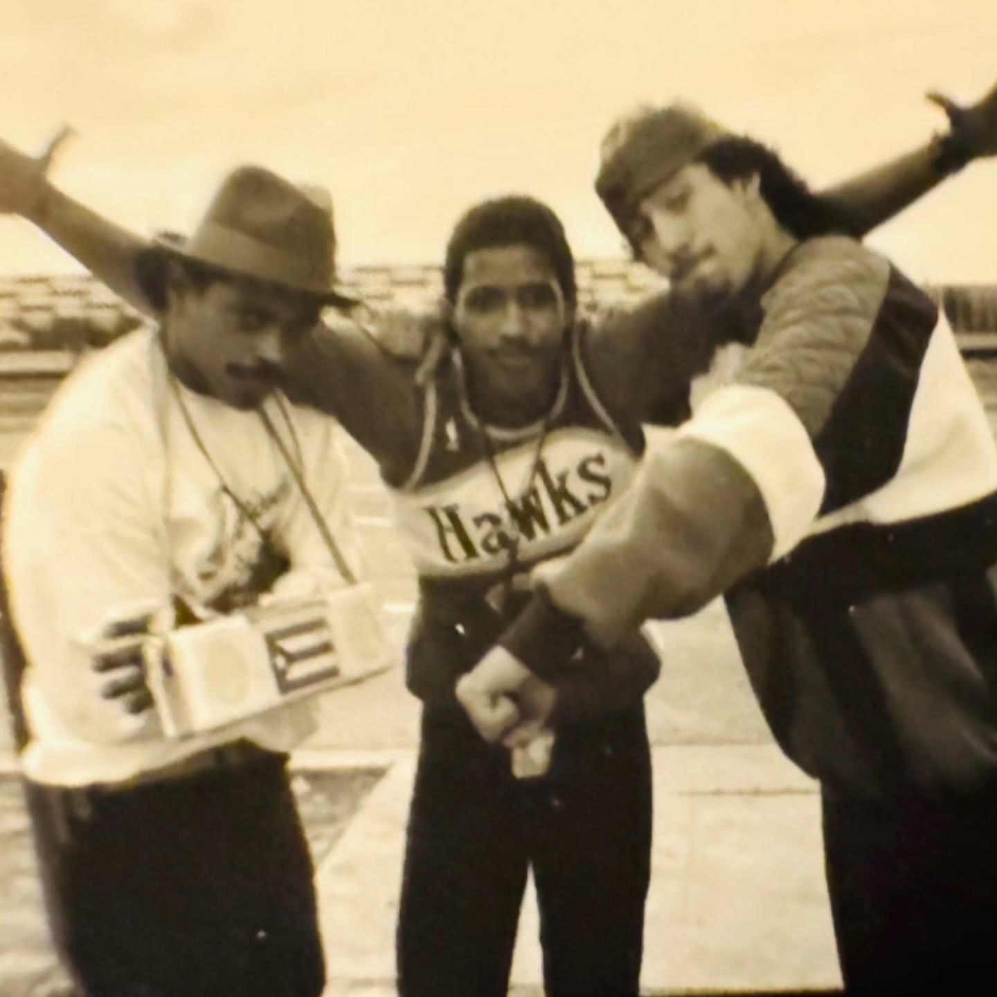 1987 Throwback shot w/ Mellow Man Ace, Sen Dog and I, B-Real