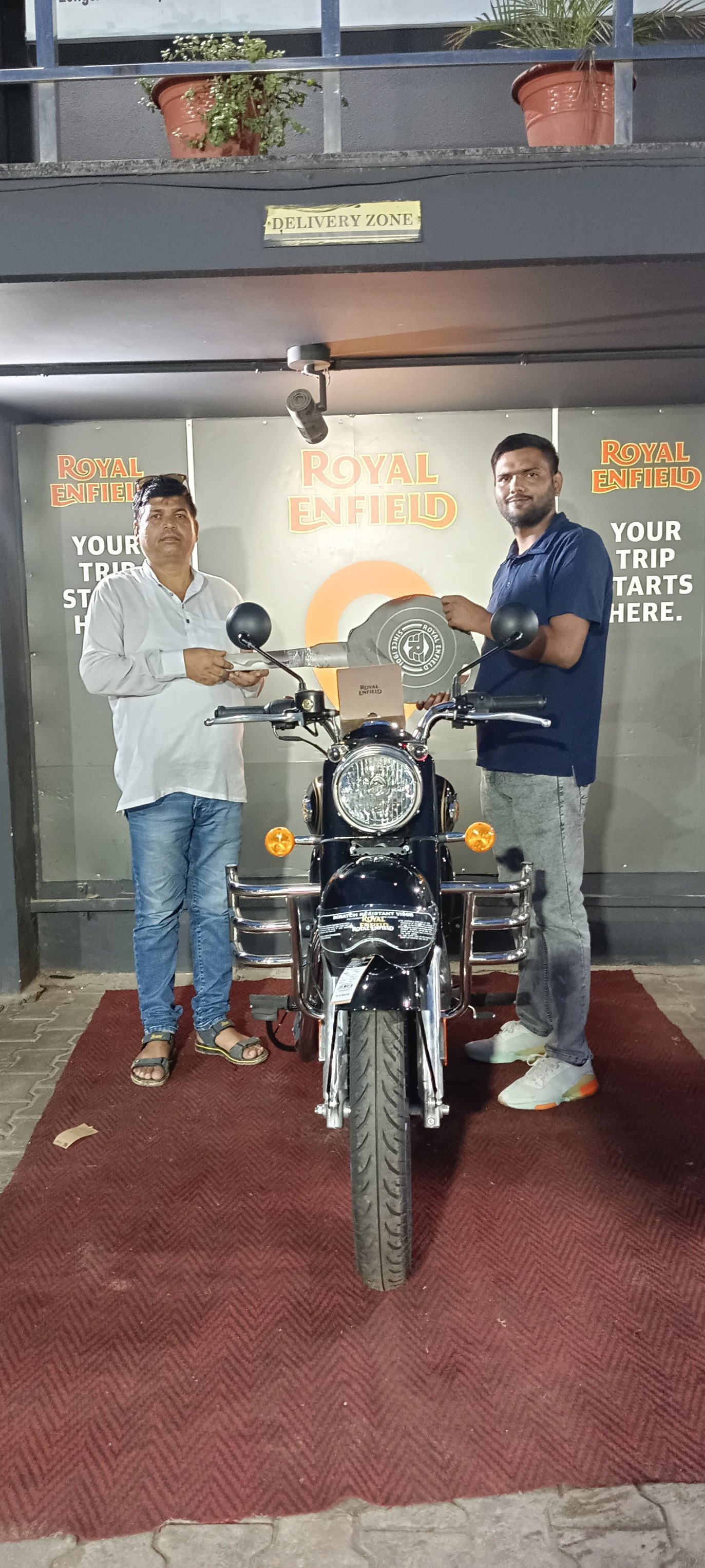 Royal - Congratulations to Mr. Rajesh kumar ji for your Royal Enfield ...