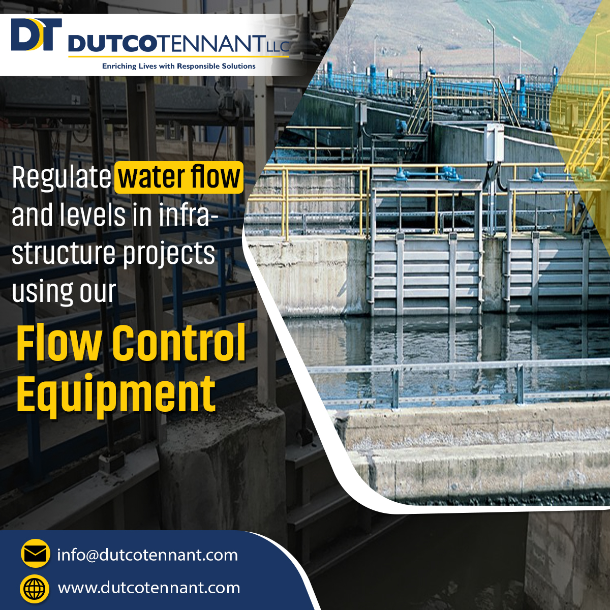 Dutco - Poor flow regulation can lead to #flooding, contamination, and ...