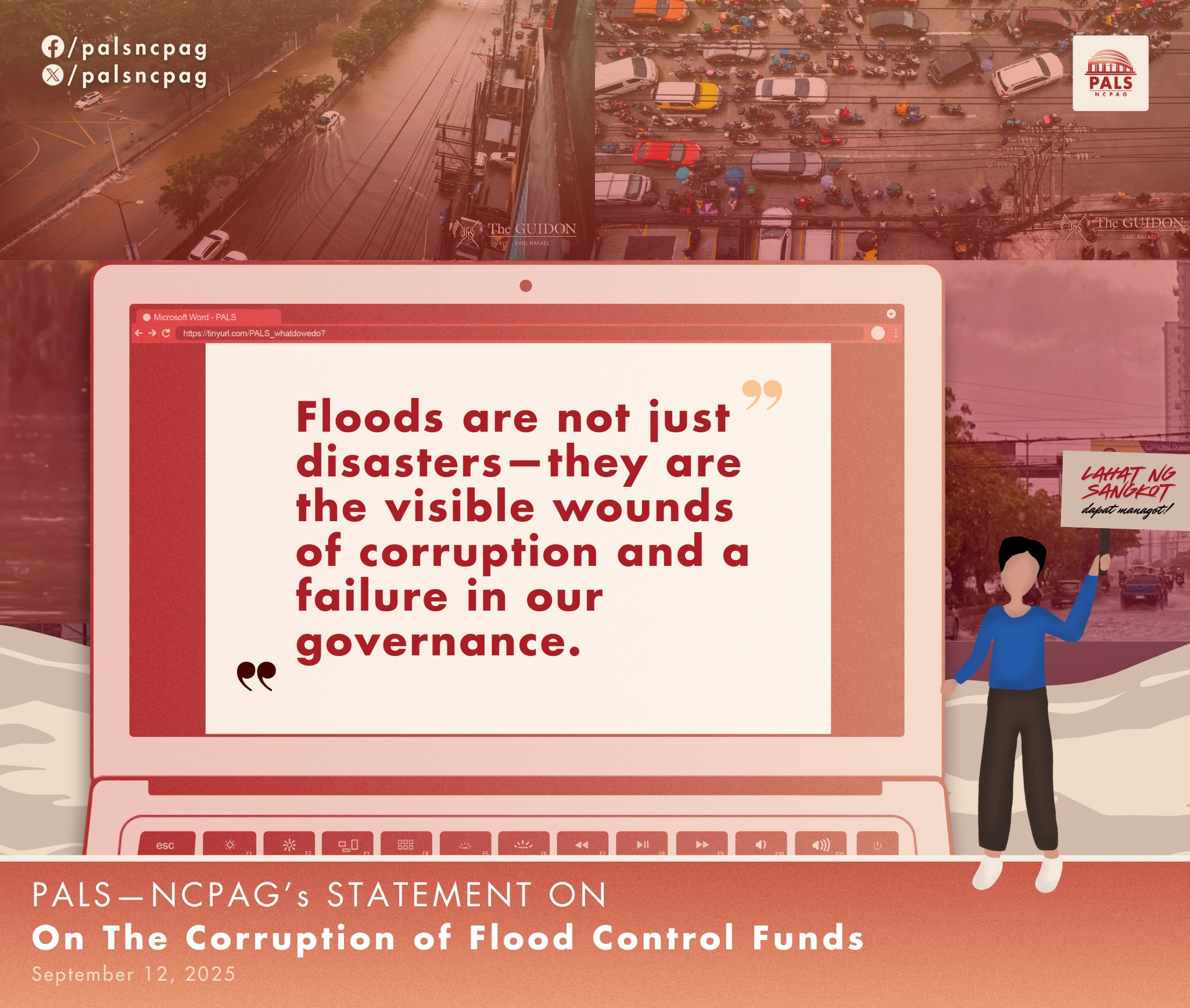 [Statement on the Corruption of Flood Control Funds] In the Philippines ...