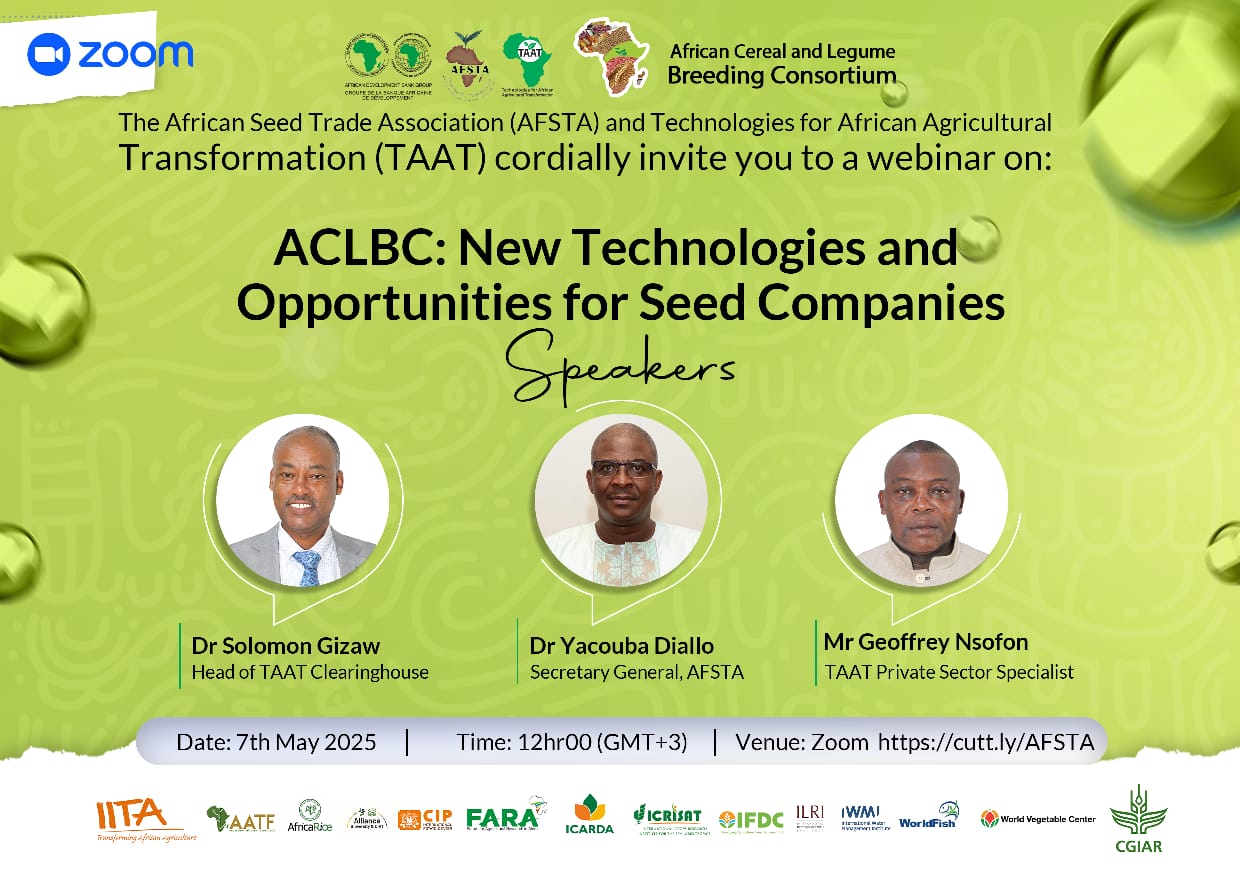What's next for seed companies in Africa? 🤔 Find out at the webinar ...
