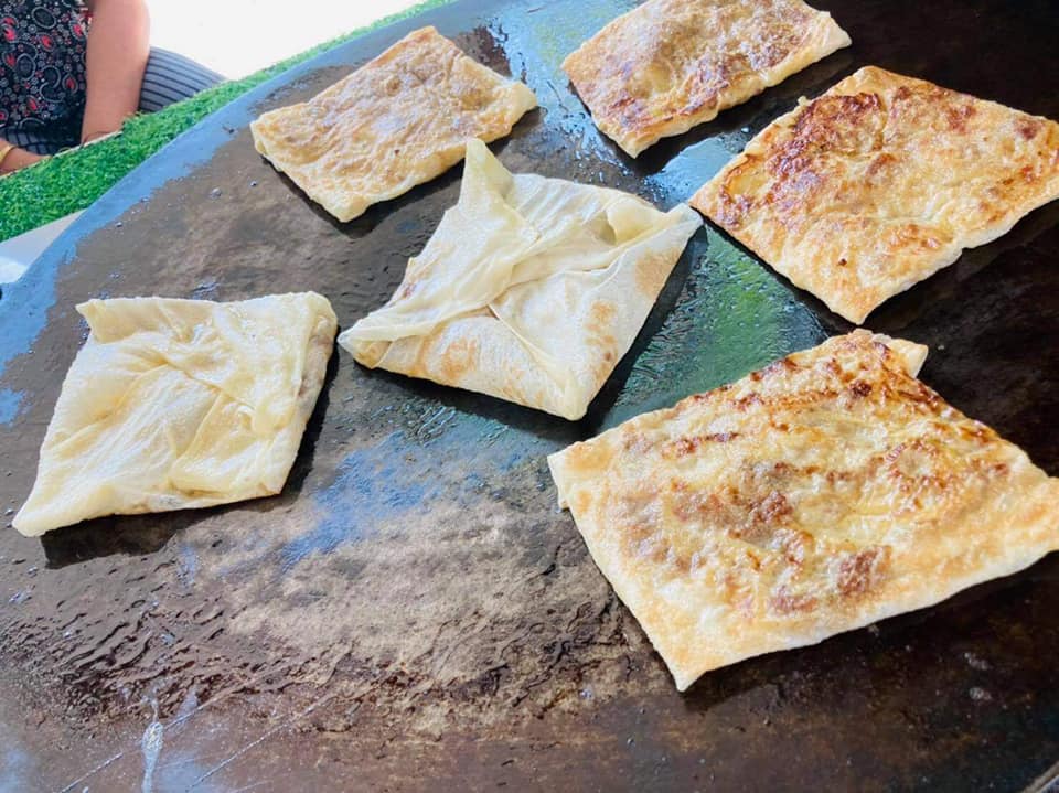 Roti & Coffee station