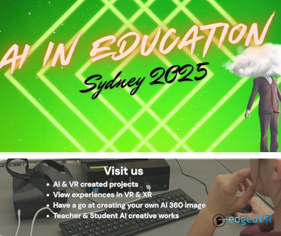 Edged VR - We are attending the AI in Education 2025 Event on the 14 ...