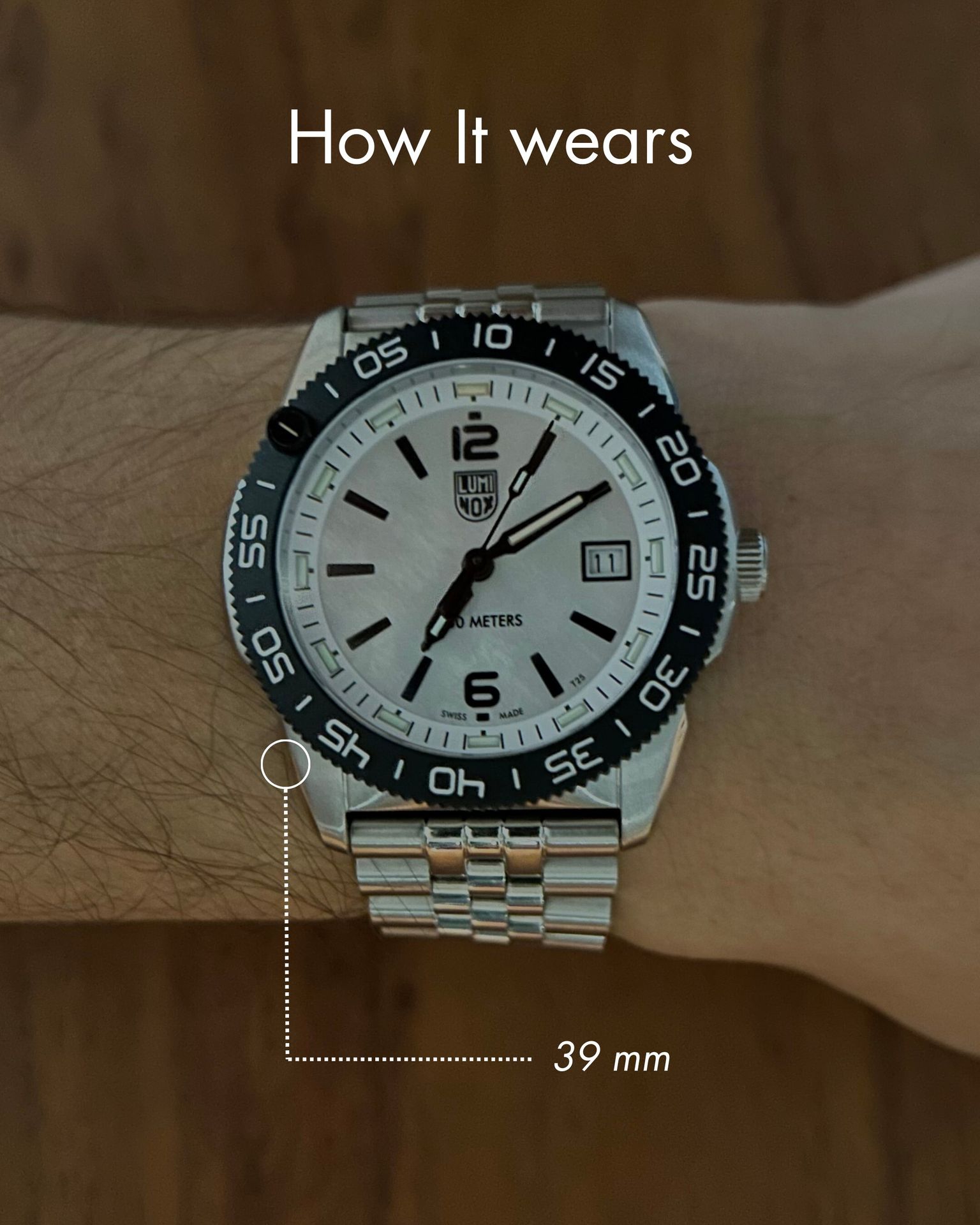 Luminox - Wondering which case size is right for you? Here’s a real ...