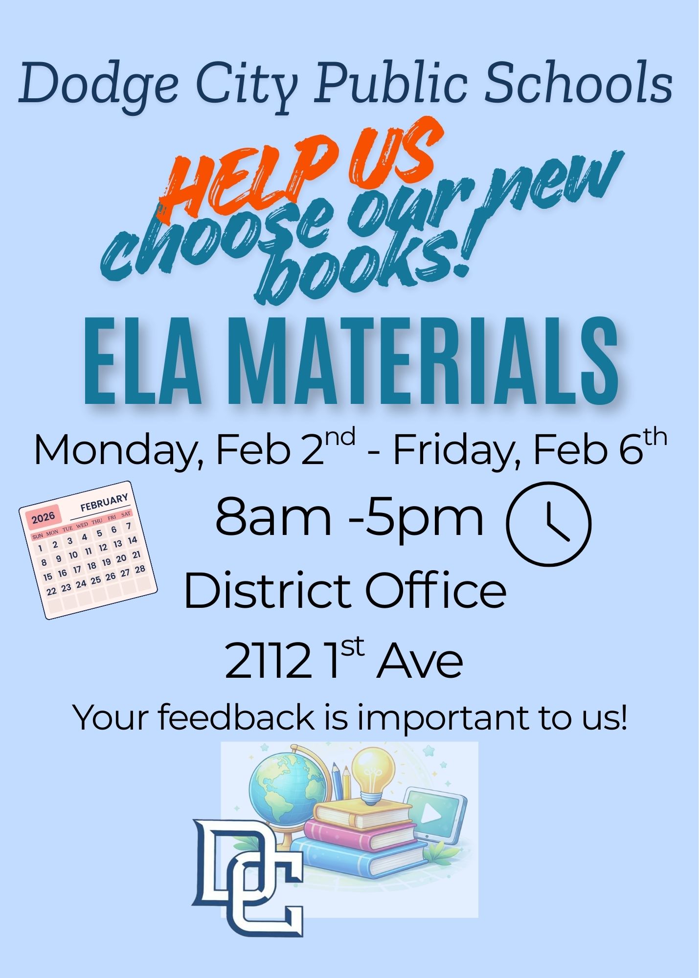 Dodge - Everyone is Invited! We are adopting new ELA curriculum and ...