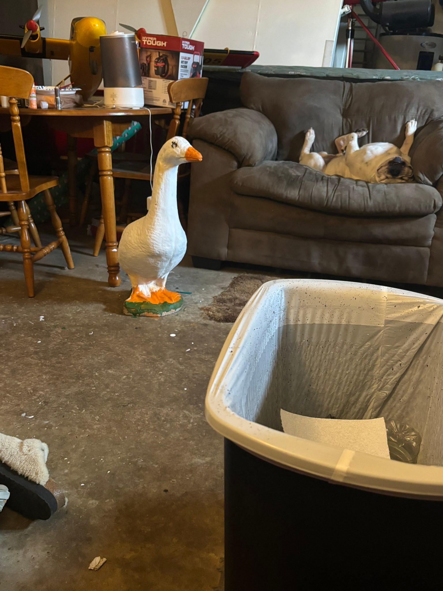 The Porch Goose Club of America | My son asked to help paint our plain ...