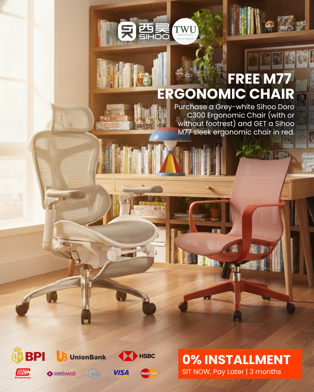 Greenhills - Sit well, think better with Sihoo Ergonomics by TWU ...