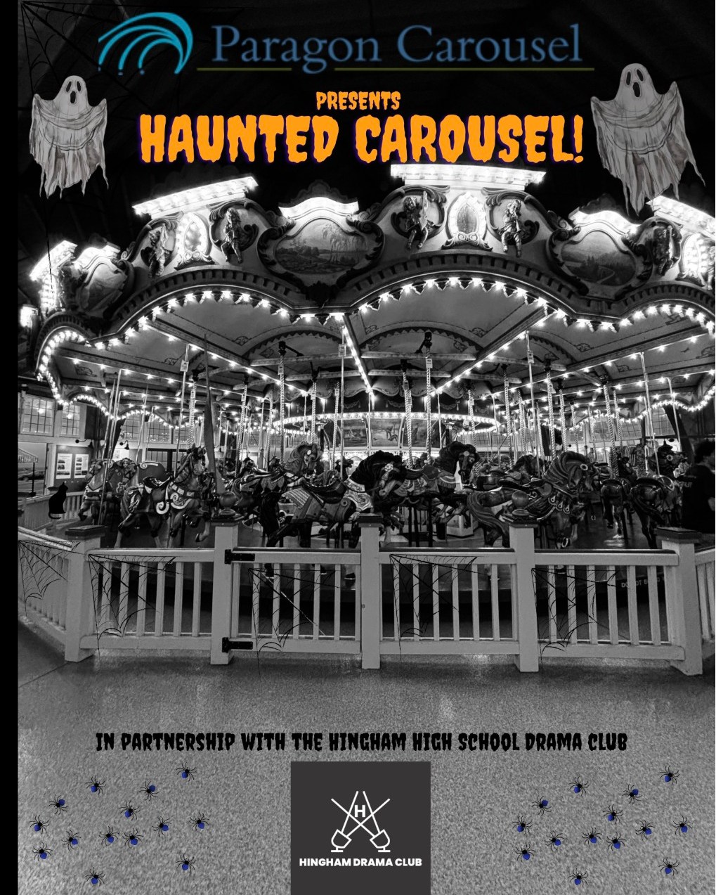 Paragon - 🎠👻 Tomorrow Night: The First-Ever Haunted Carousel! 👻🎠 Step ...