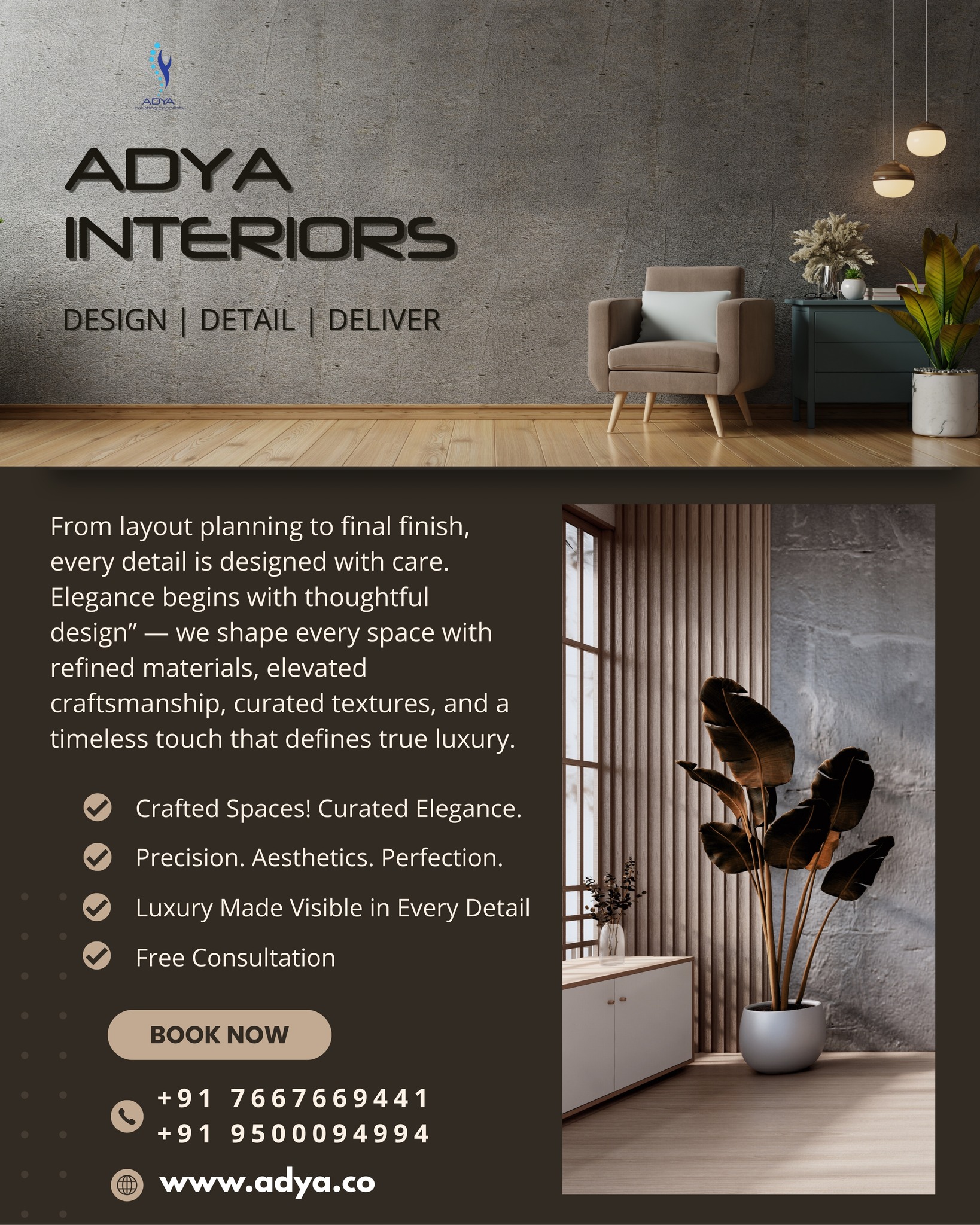 ADYA Interiors Private Limited | Chennai
