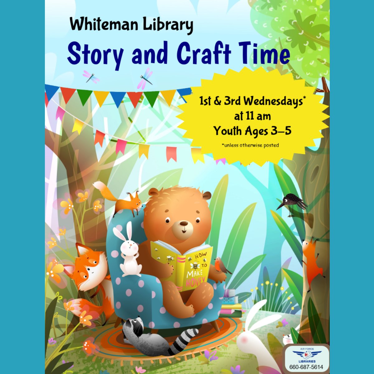 Whiteman AFB Library added a new photo. - Whiteman AFB Library
