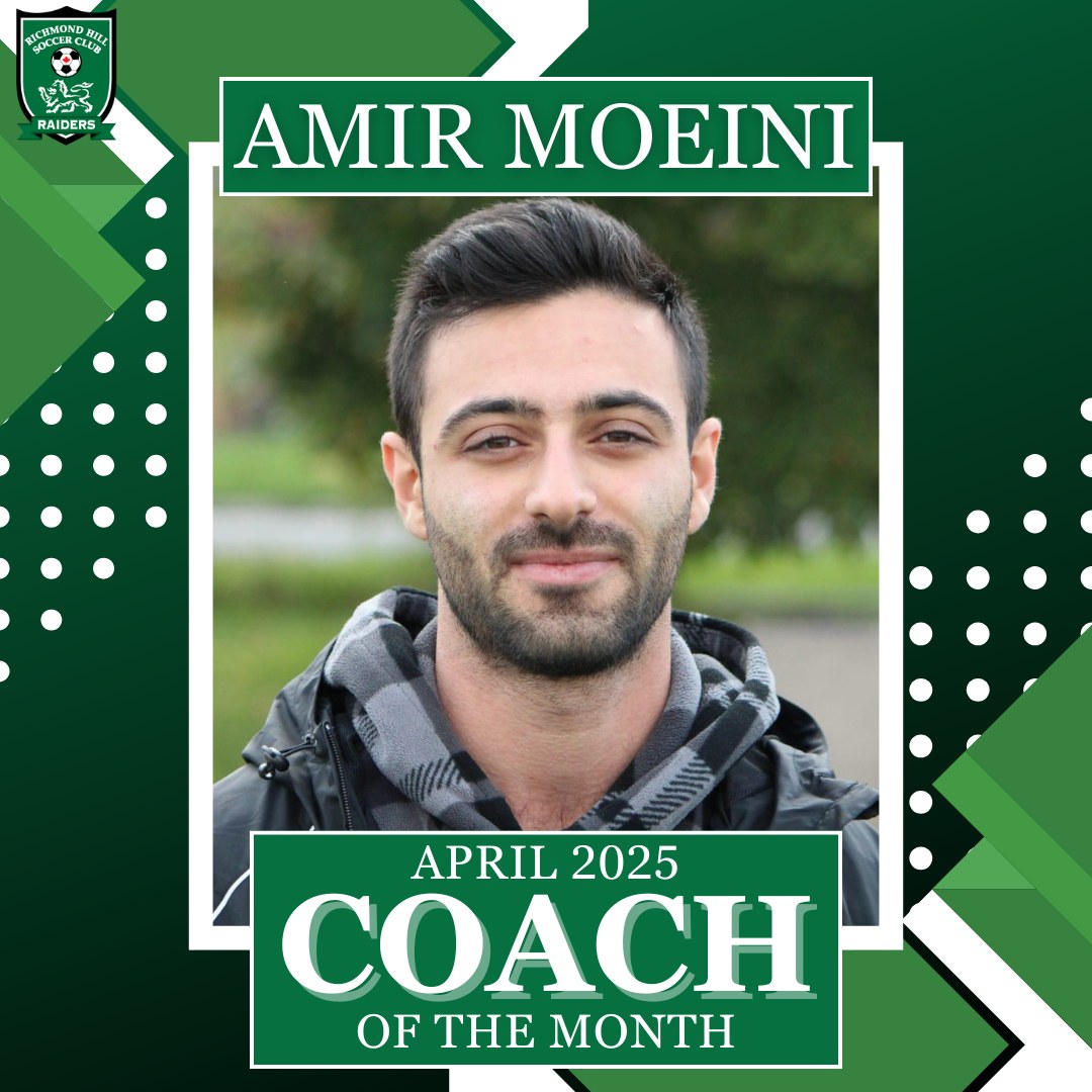 Richmond - Congratulations to our April Coach of the Month, Coach Amir ...