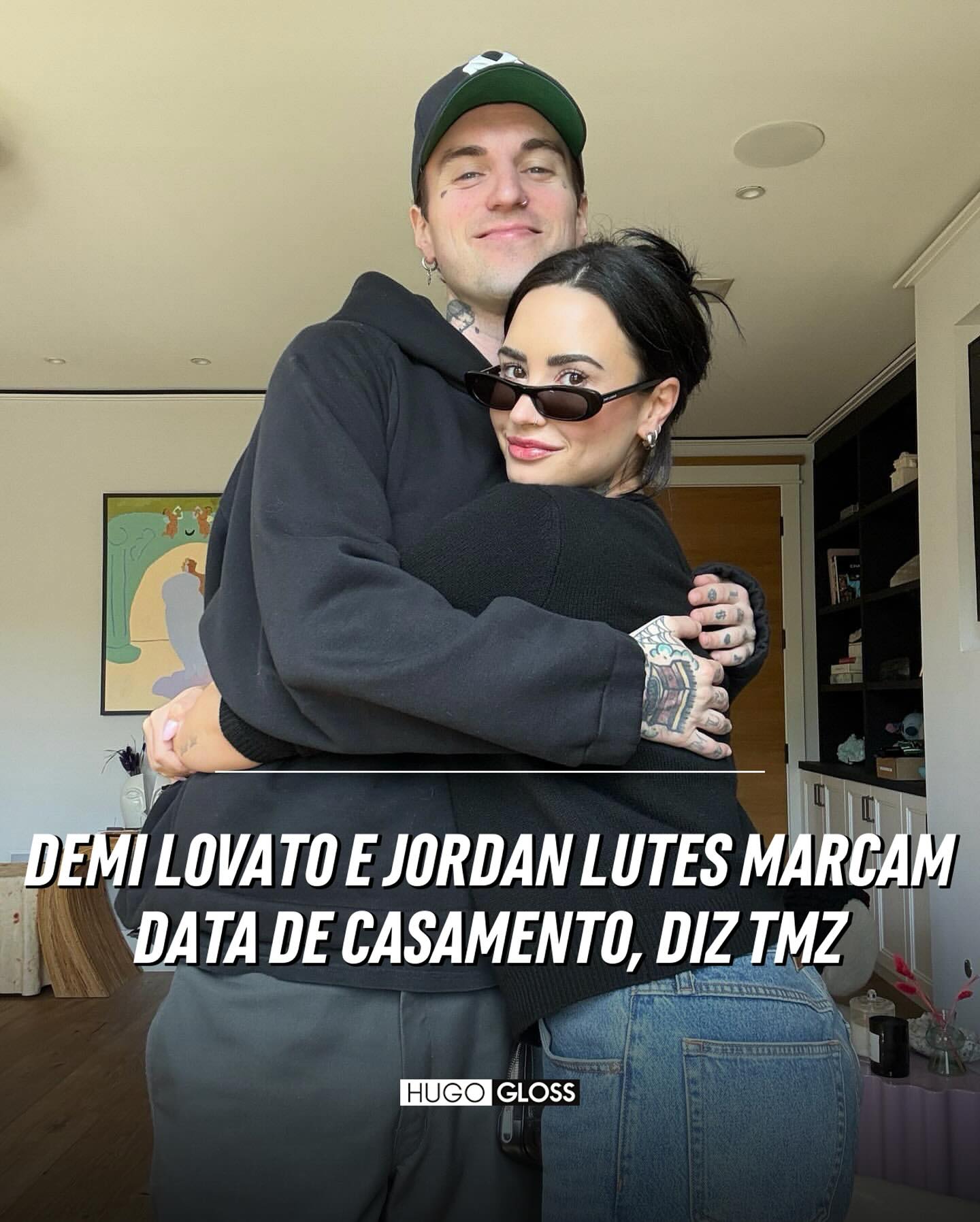 Hugo - Demi Lovato vai trocar as alianças com Jordan Lutes ainda este ...