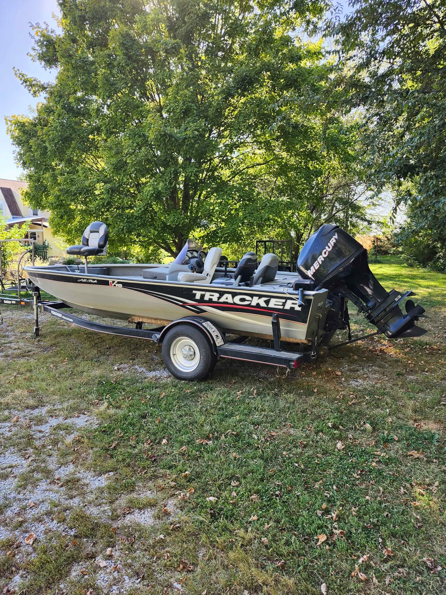 2007 Tracker All Fish boat and trailer with a 90 horse moter - Boats ...