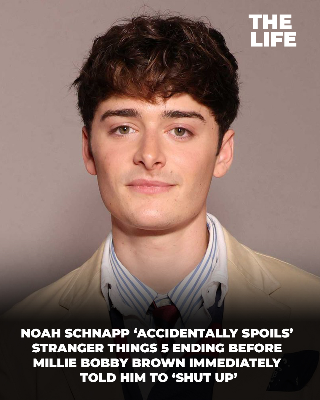 The Life - Noah Schnapp Almost Spoils Stranger Things 5 Ending ...