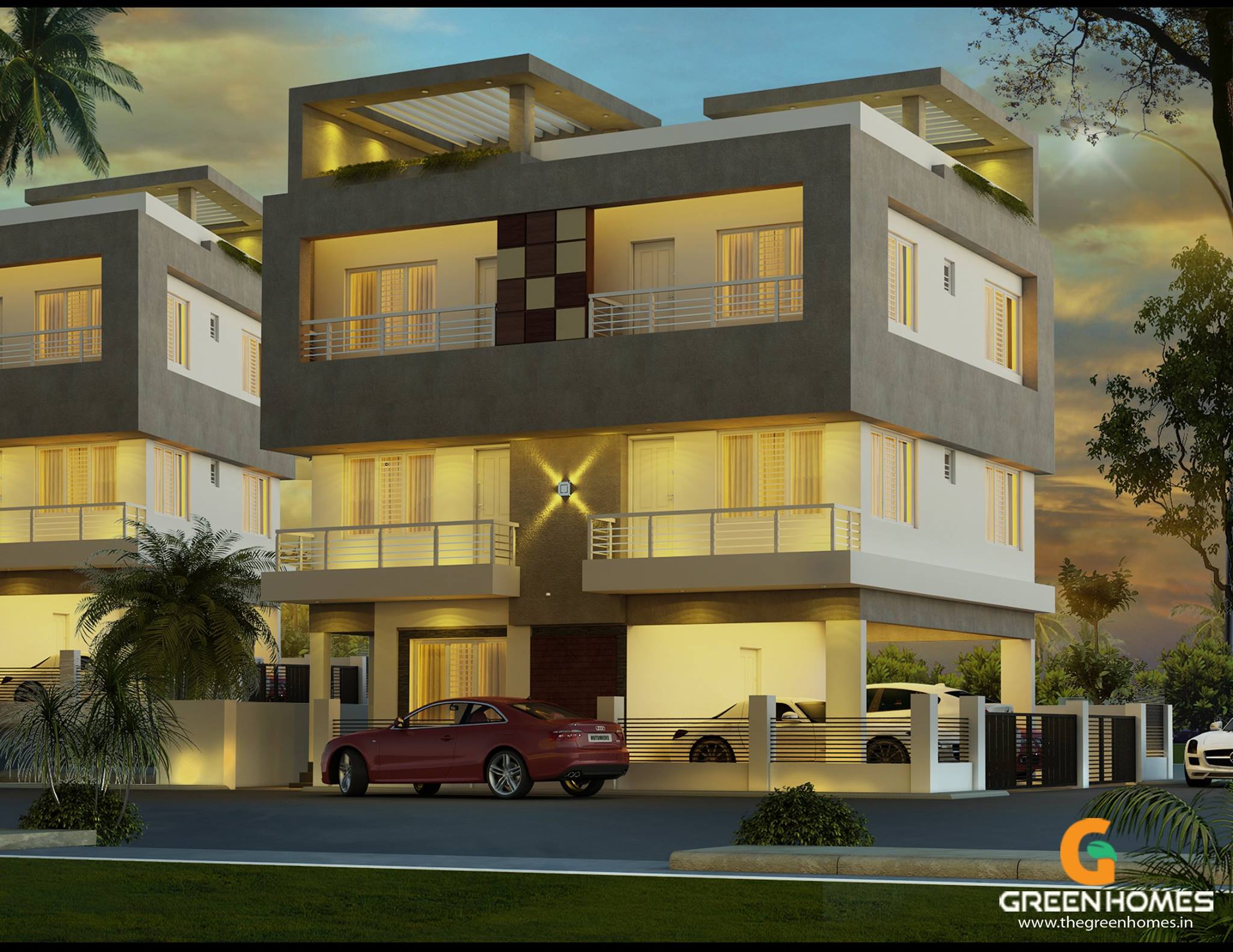 Curated visual reference: Picture Idea: Green Homes Apartment Cochin Architects Green Homes Thiruvalla