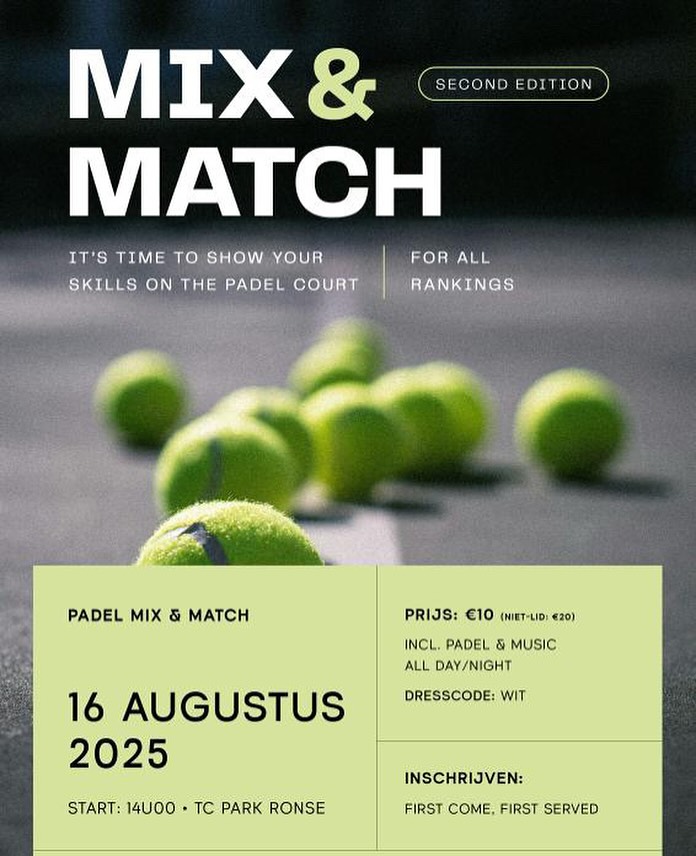 Tennis Club Park Ronse added a... - Tennis Club Park Ronse