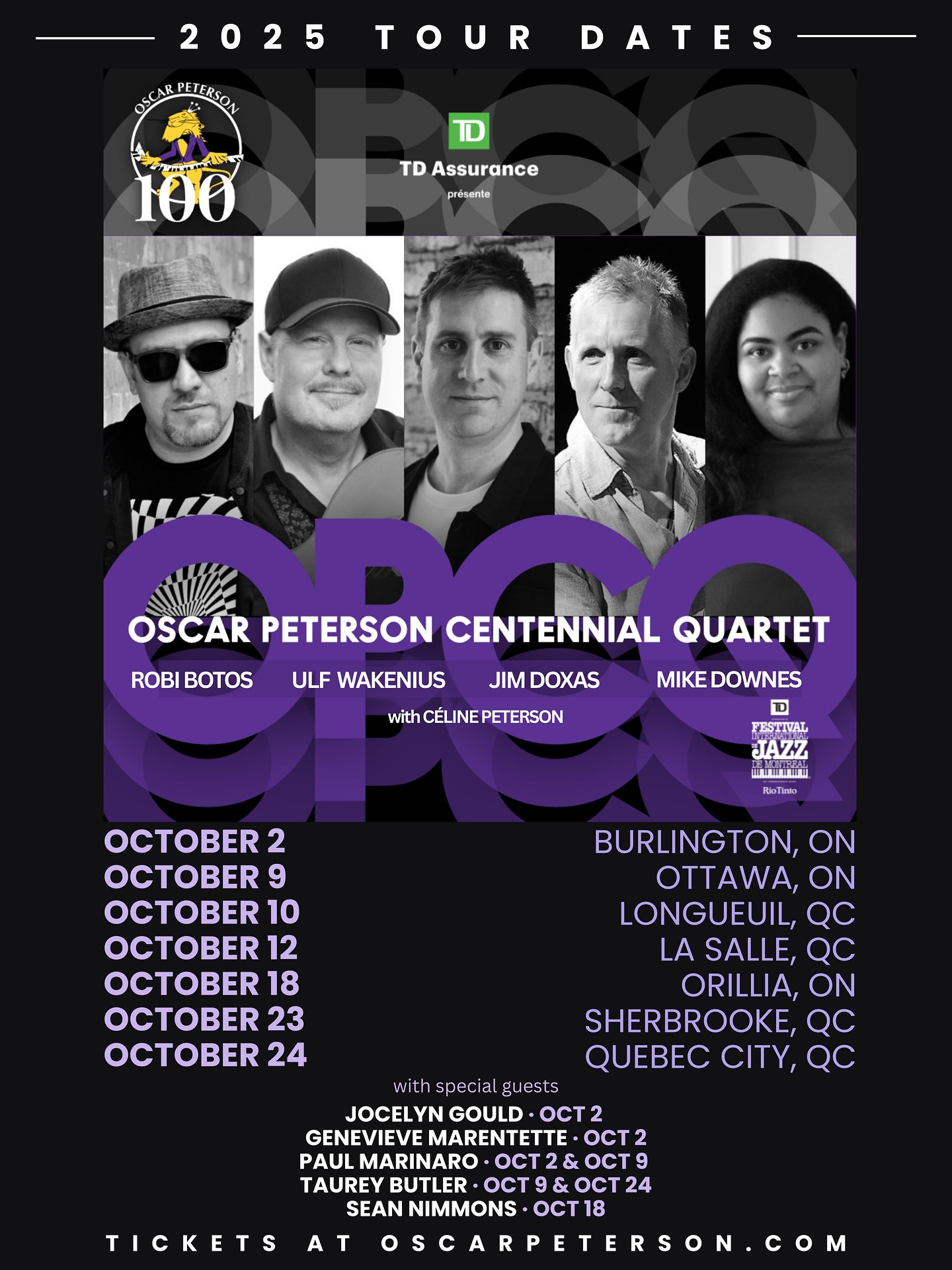 Oscar Peterson - The Oscar Peterson Centennial Quartet... | Facebook