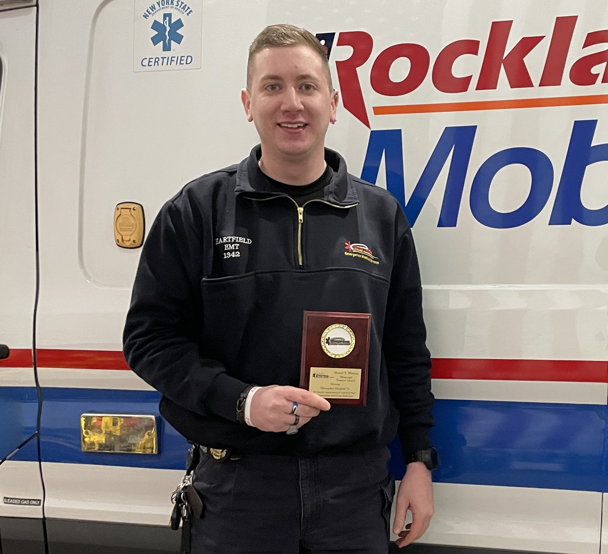 Empress - Congratulations to EMT Christopher Hartfield Jr. on receiving ...