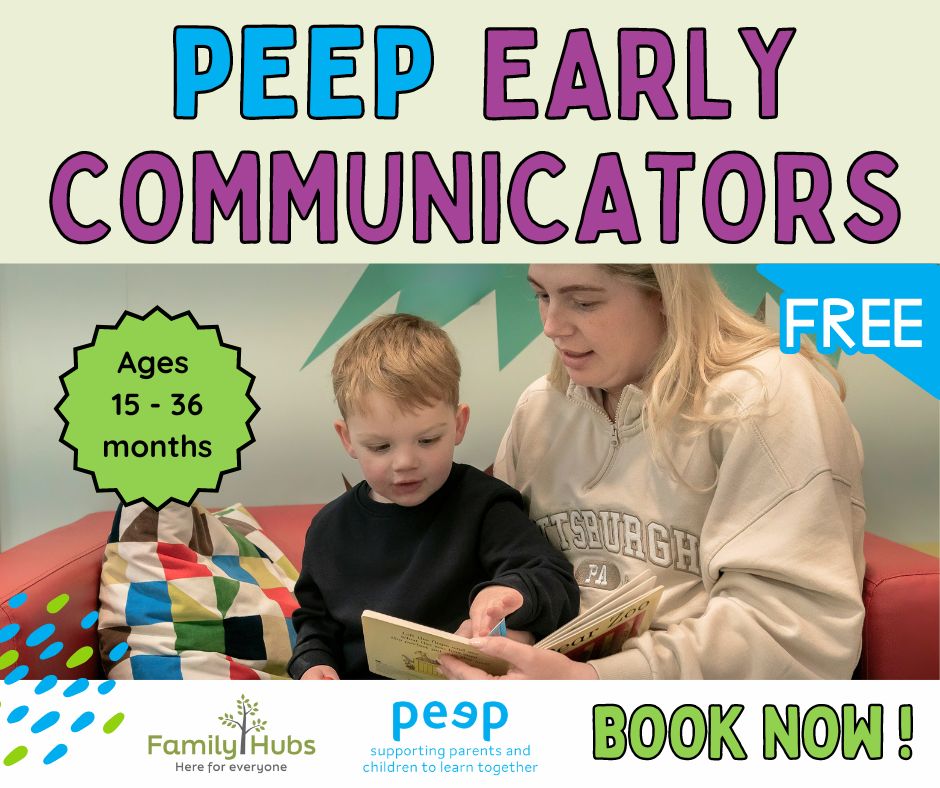 North - PEEP Early Communicators is coming to your local Hub! 👶Children ...