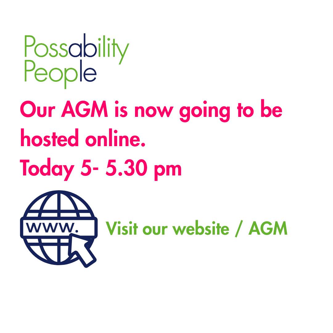 Possability - Due to unforeseen circumstances our AGM is now going to ...