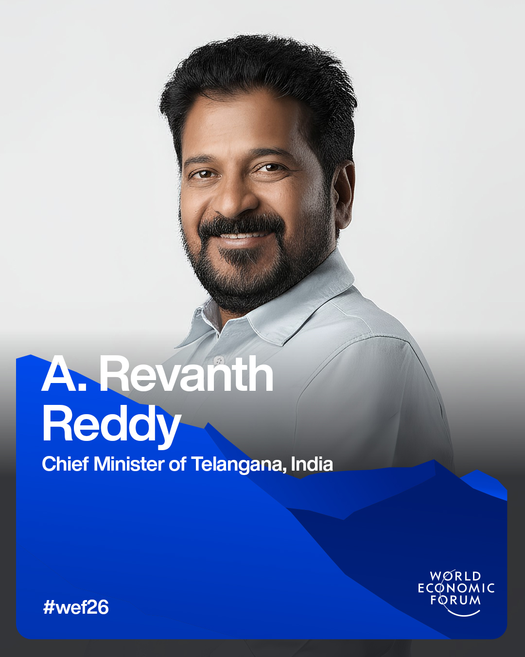 World - A. Revanth Reddy, Chief Minister of Telangana, India ...