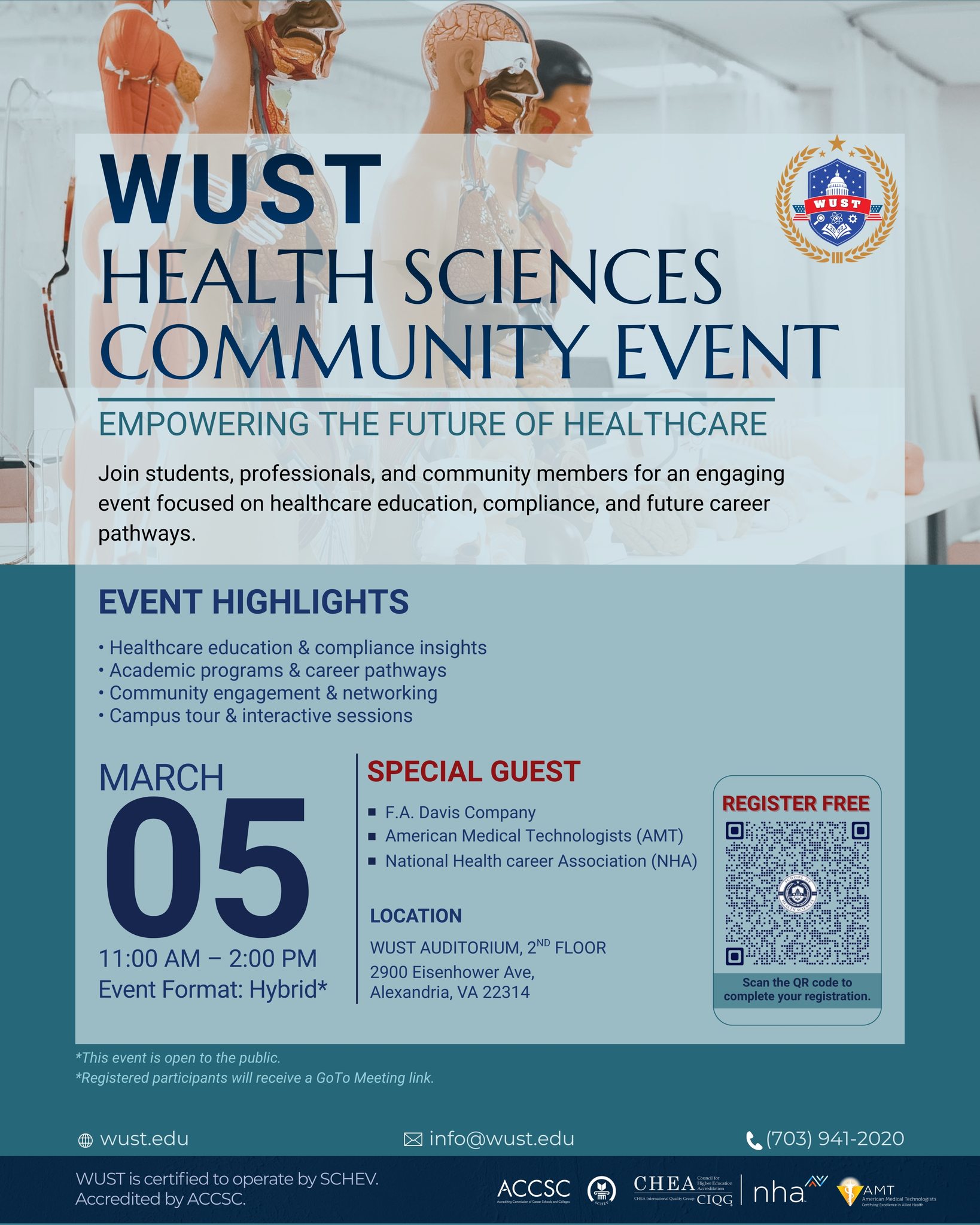 Washington University of Science and Technology - WUST | Alexandria VA