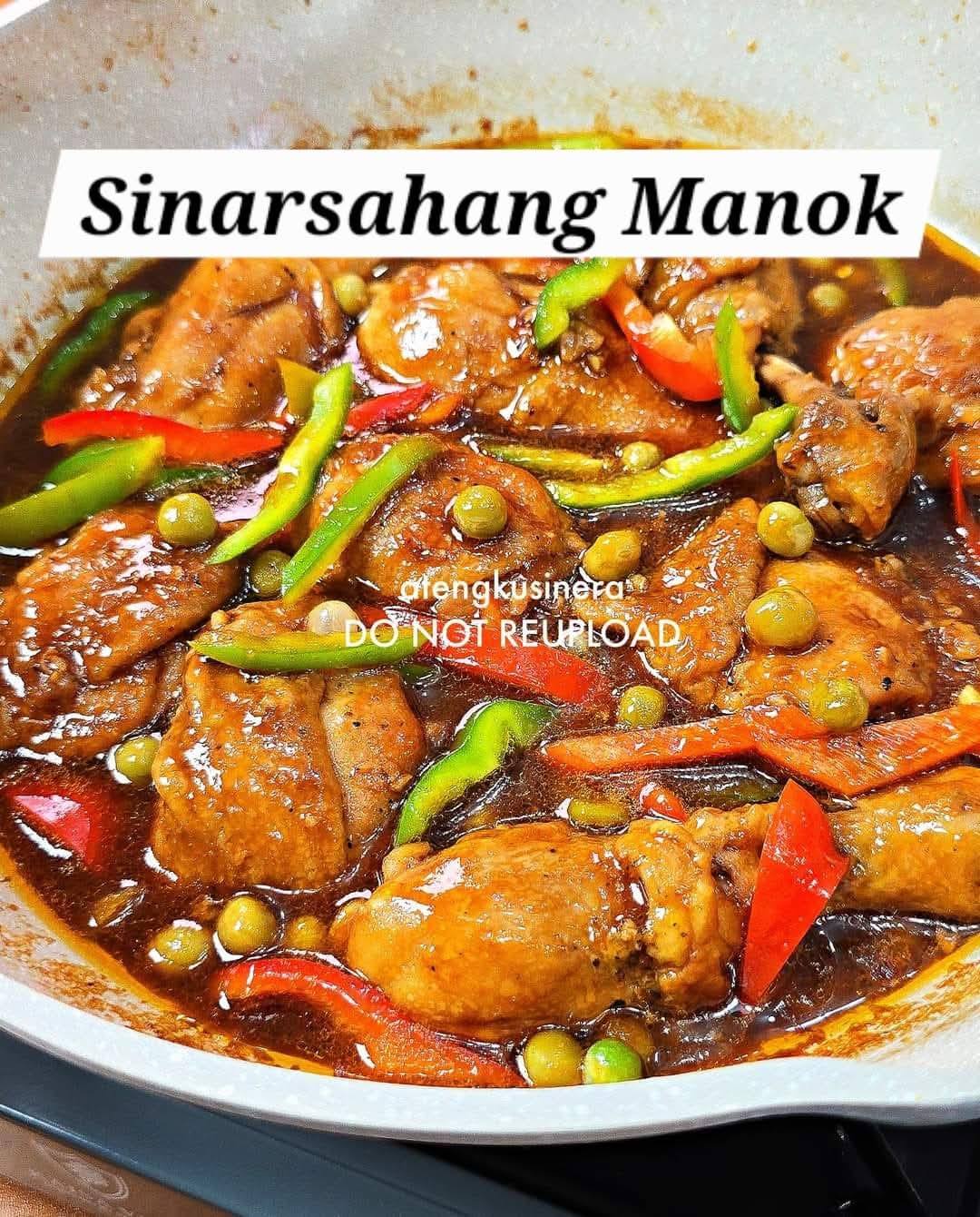 Ateng - SINARSAHANG MANOK INGREDIENTS: 1 kilo chicken (thighs and ...