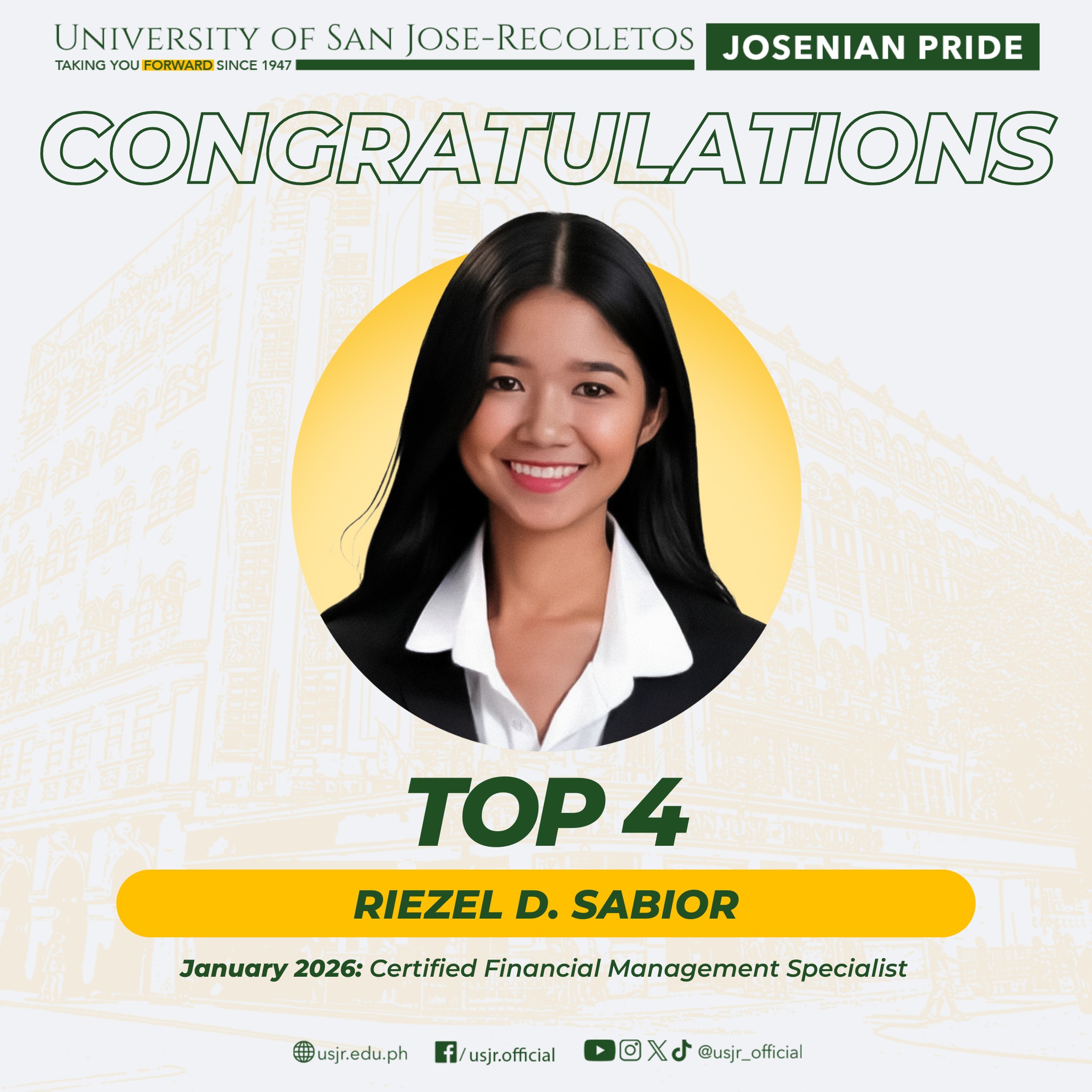 University of San... - University of San Jose- Recoletos