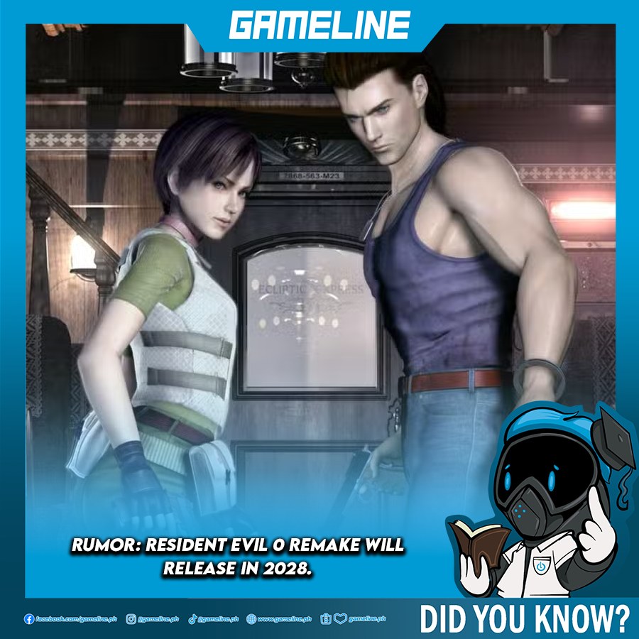 Gameline - DID YOU KNOW Rumor: Resident Evil 0 Remake Will Release in ...