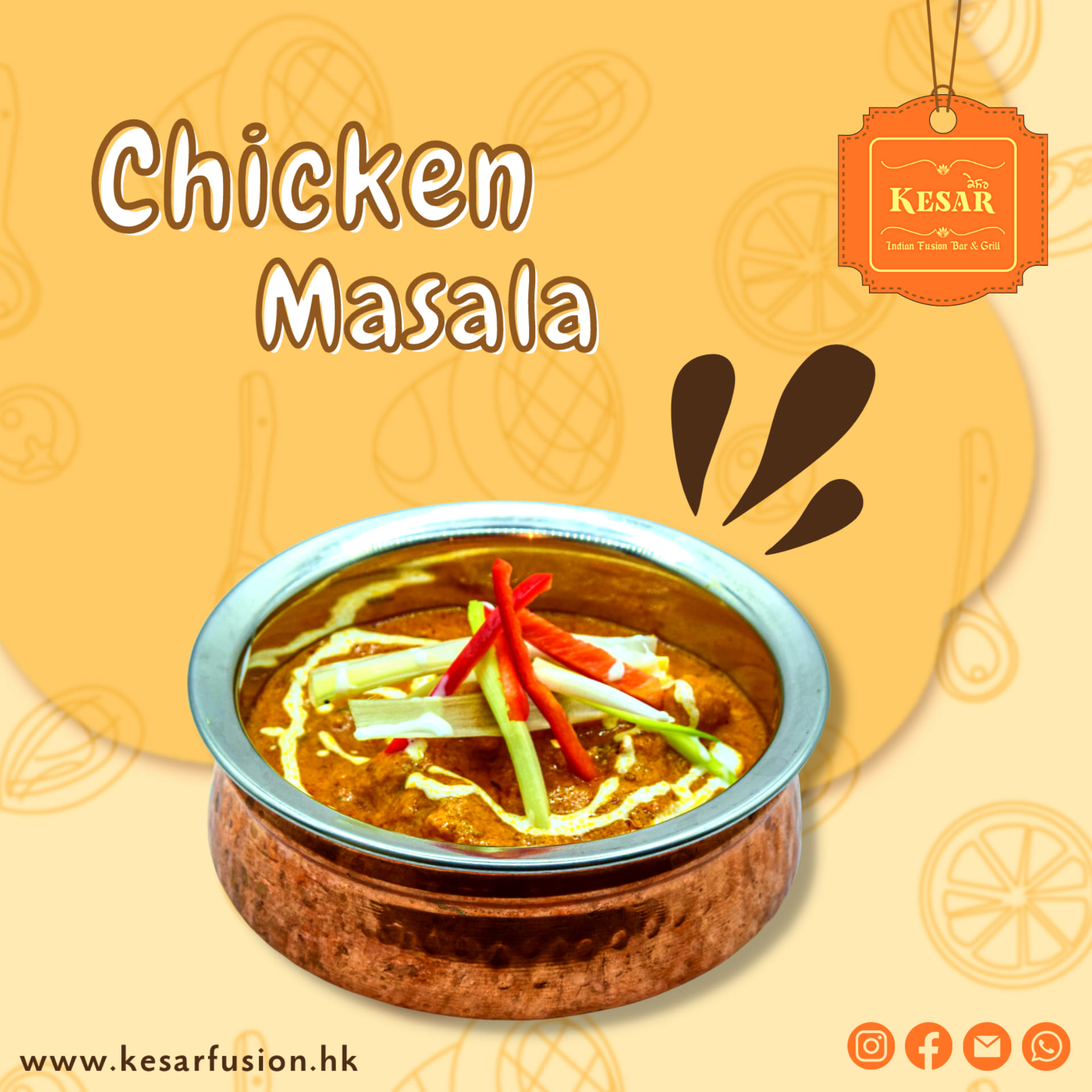 The chicken dish that you'll... - Kesar Fusion Bar & Grill | Facebook