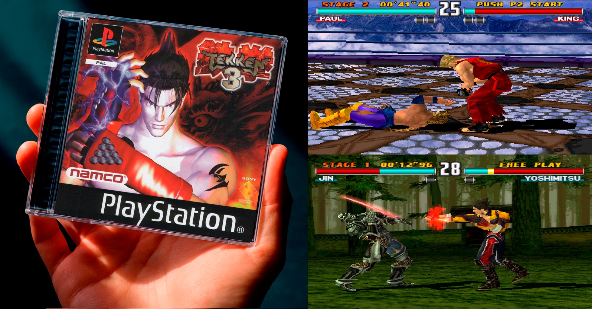 Jeu Démo Tekken 3 Playmag Promo - PlayStation PS1 - Version PAL - Bon état