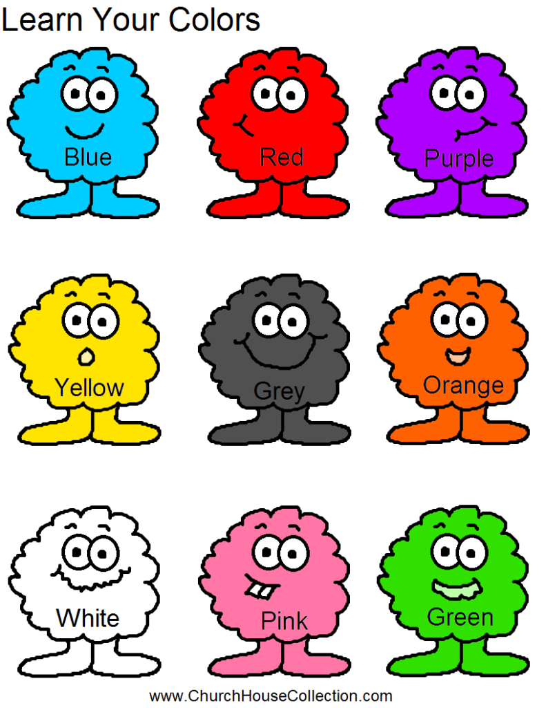 Activities for kid - เรียนรู้เรื่องสี Credit: http://www ...