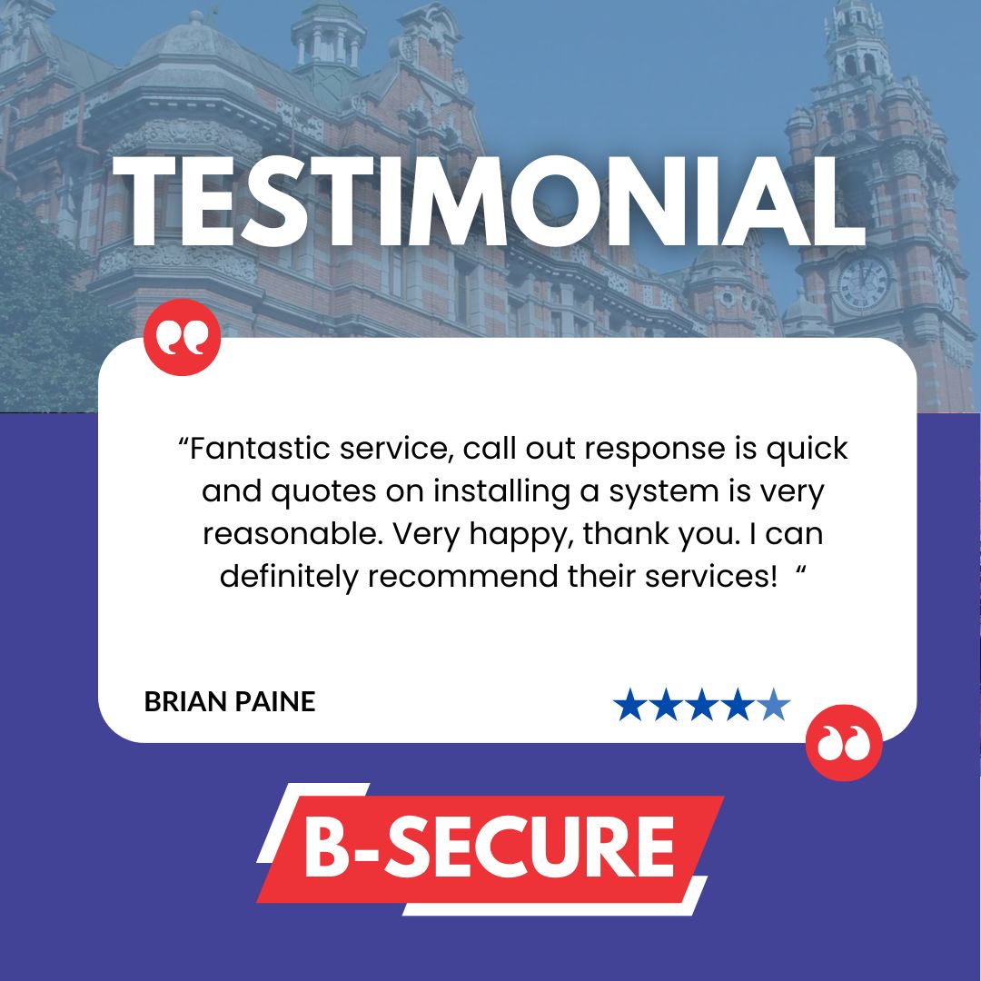B-Secure - Thank you, Brian, for your wonderful feedback! At B-Secure ...