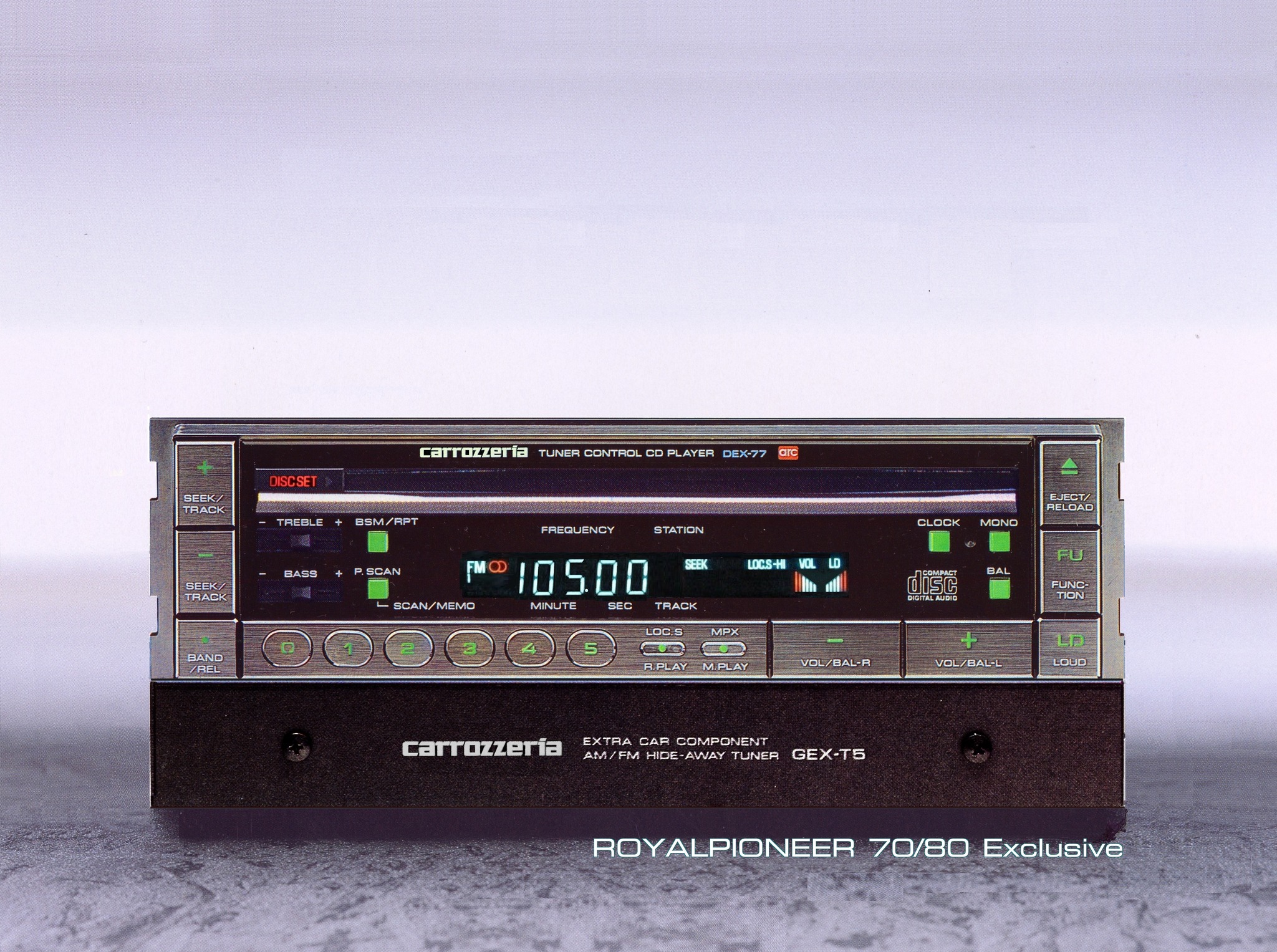 Carrozzeria KEH-770 EQ-600 本体セット Carrozzeria KEH-770 EQ-600 本体セット Centrate Carrozzeria Stack