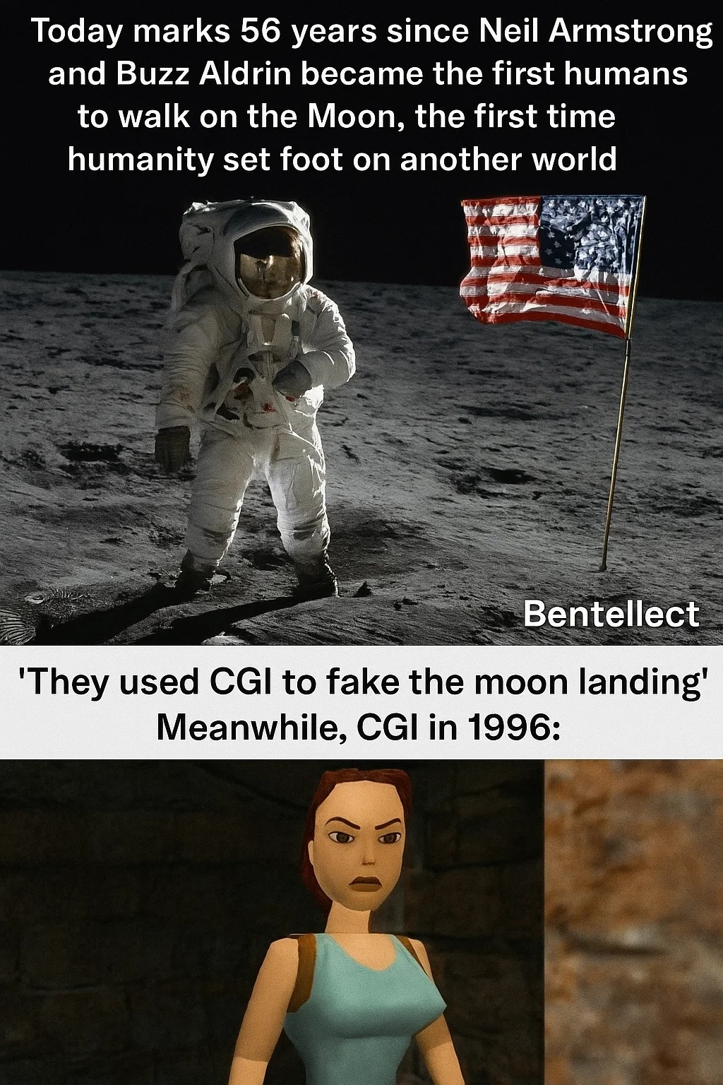 Bentellect - If they faked the moon in 1969… why did 1996 still look ...