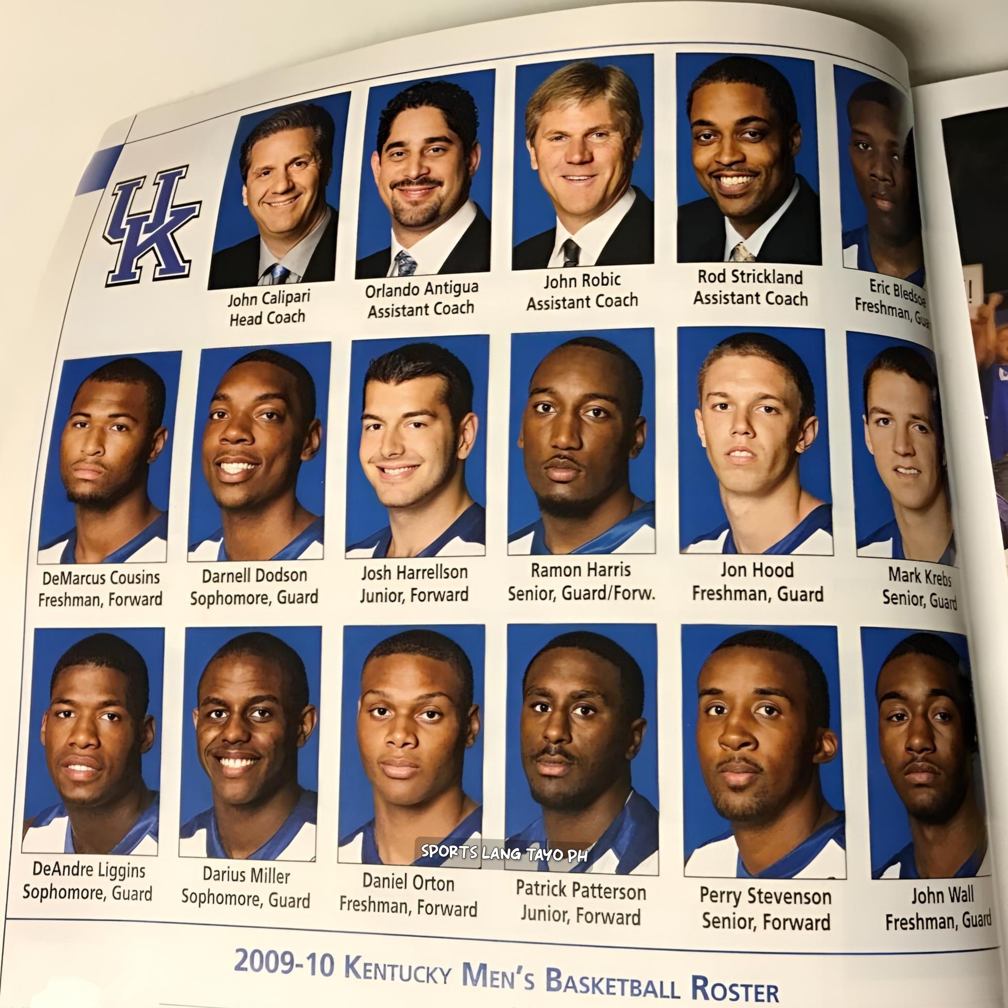 Sports - 2009-10 Kentucky Wildcats Starters: John Wall | Eric Bledsoe ...