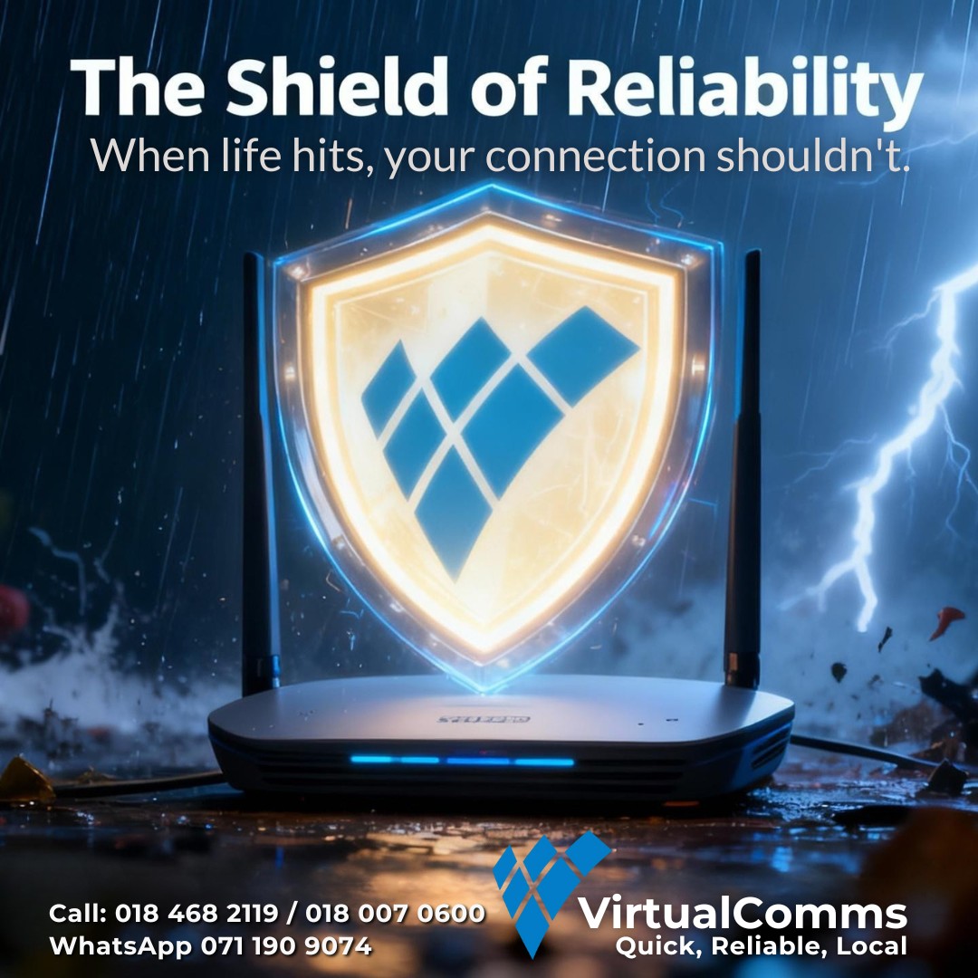 VirtualComms - ⭐ THE SHIELD OF RELIABILITY – THE QUICK... | Facebook