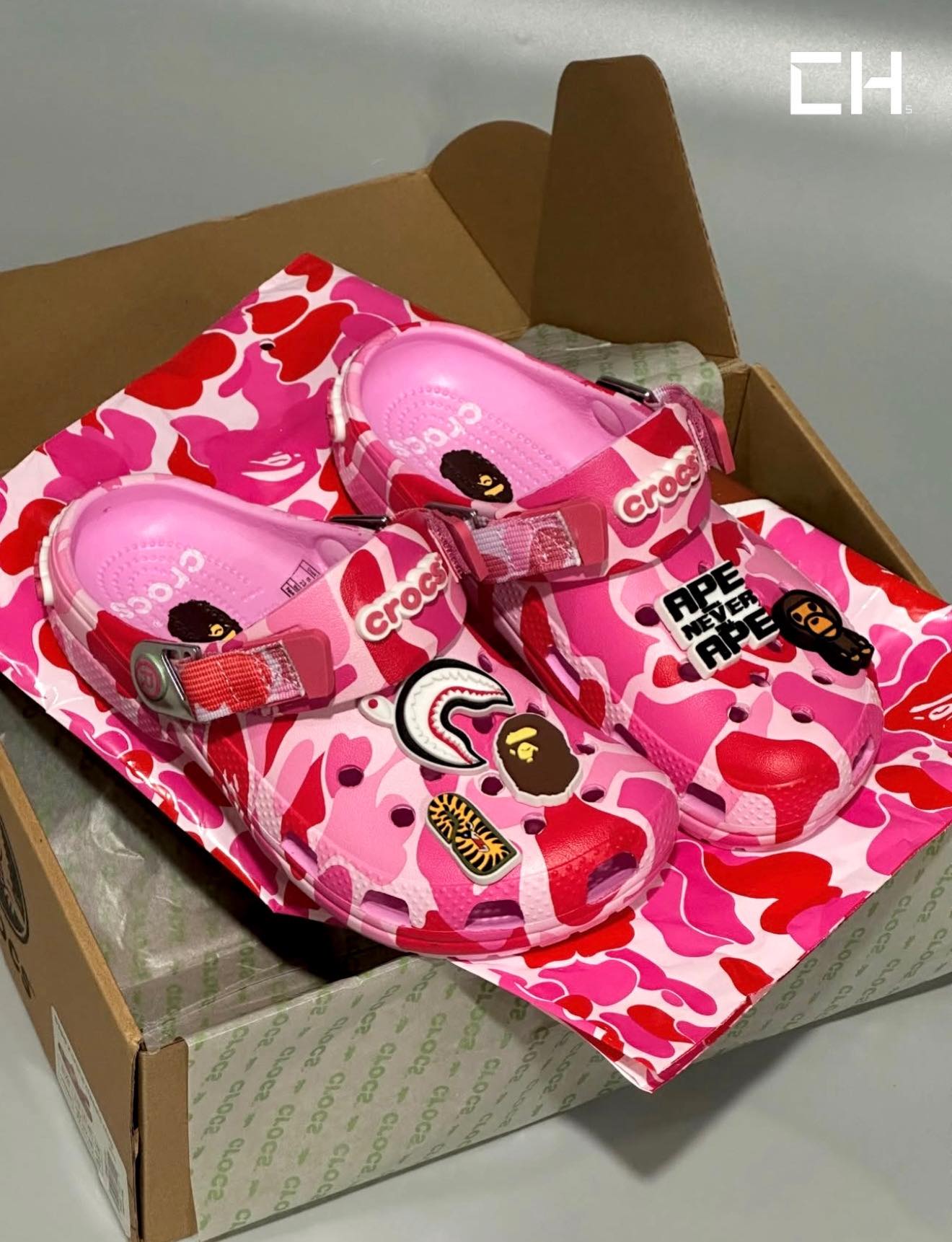 Crocs Classic Clog x A Bathing Ape 