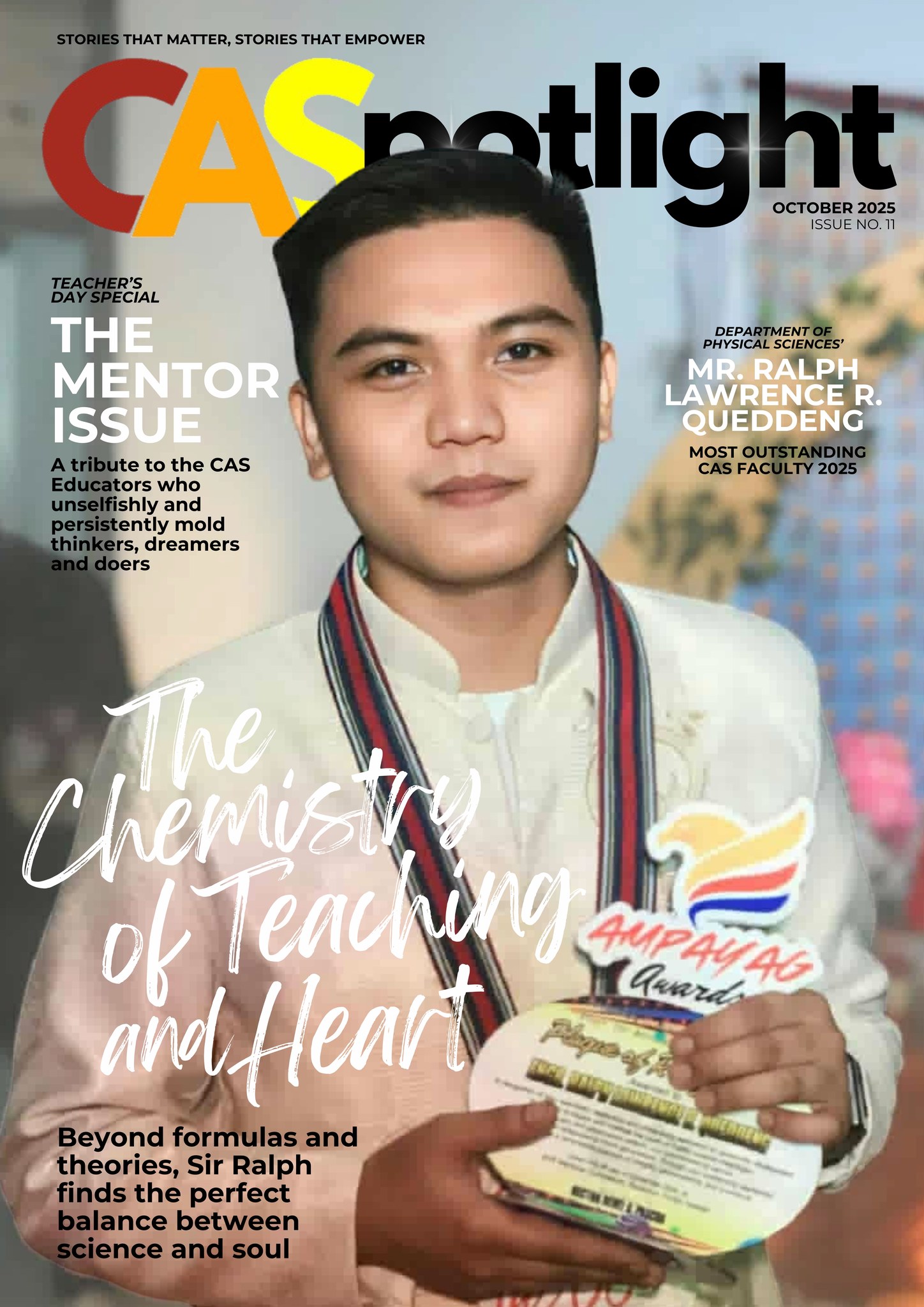 MMSU - 𝐂𝐀𝐒𝐩𝐨𝐭𝐥𝐢𝐠𝐡𝐭 | 𝐈𝐬𝐬𝐮𝐞 𝐍𝐨. 𝟏𝟏: 𝐓𝐡𝐞 𝐌𝐞𝐧𝐭𝐨𝐫 𝐈𝐬𝐬𝐮𝐞 