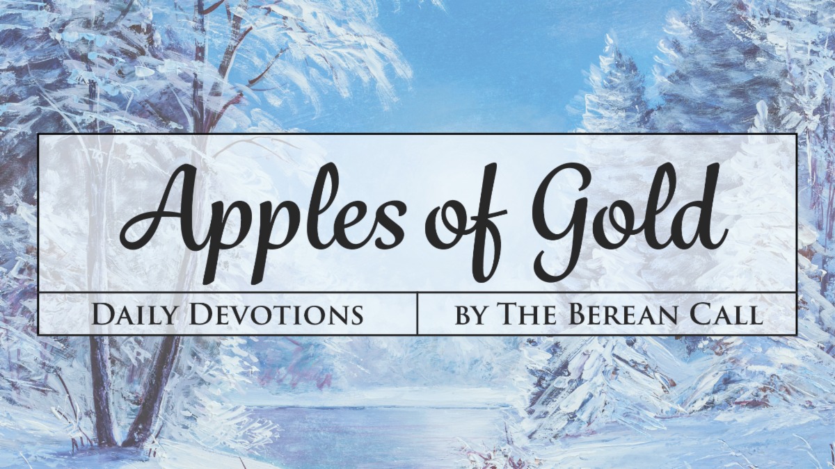 Berean - Apples of Gold - December 29 Jesus’ “cursing” of the fig tree ...