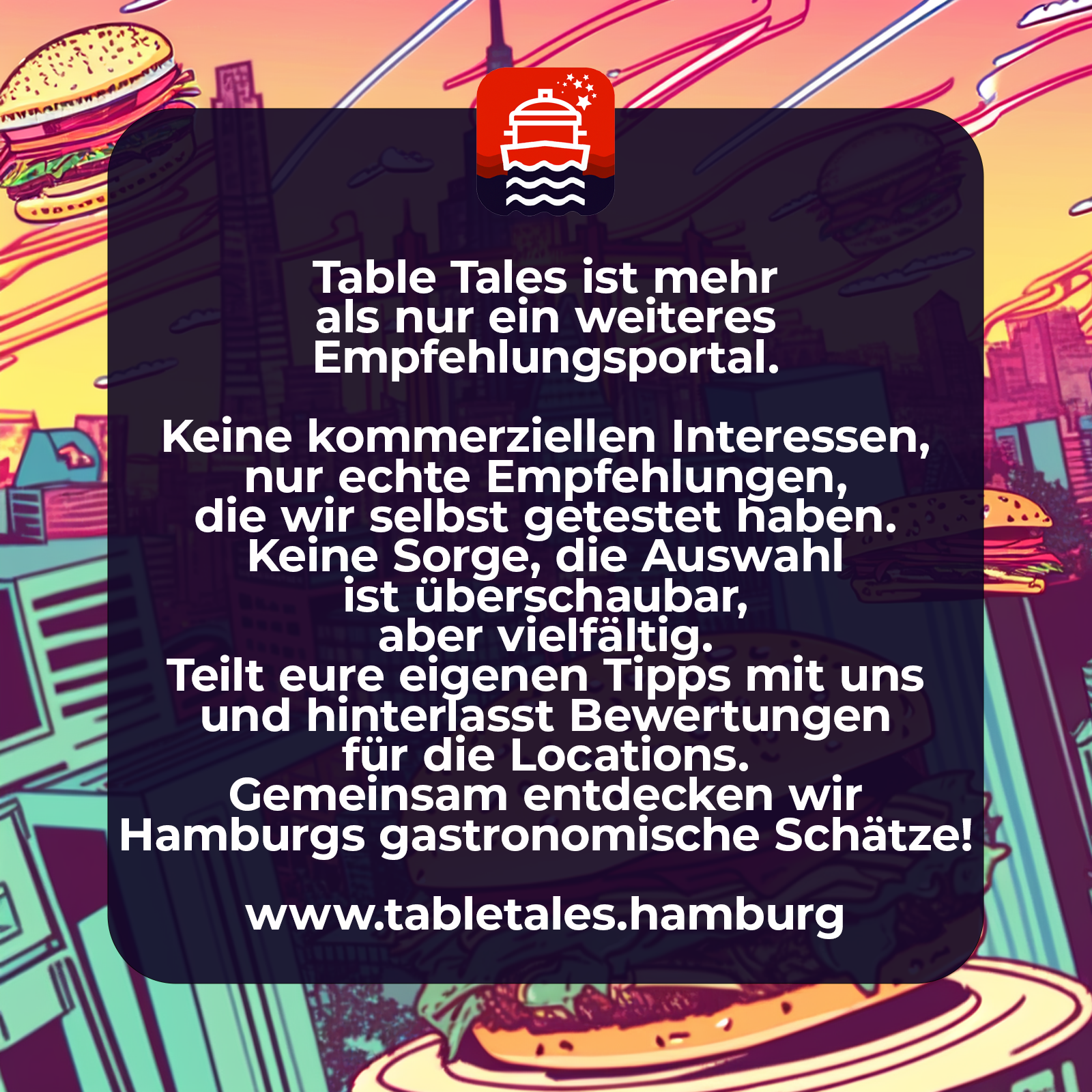 Table - Table Tales ist mehr als nur ein weiteres Empfehlungsportal ...