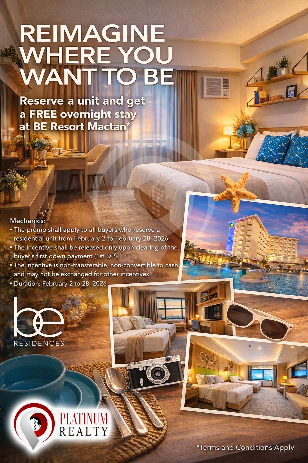 Platinum Realty - 📣 CERULE STUDIO MODEL UNIT IS NOW OPEN... | Facebook