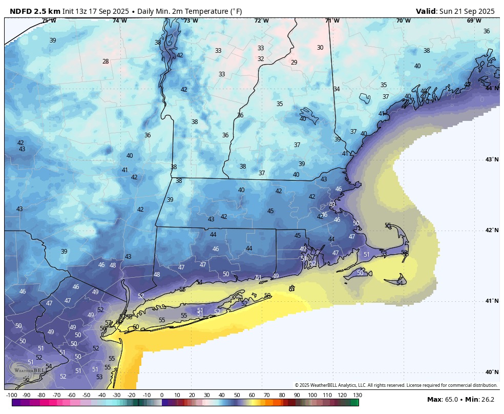 🥶 A late summer cold front... - Meteorologist Ryan Hanrahan | Facebook
