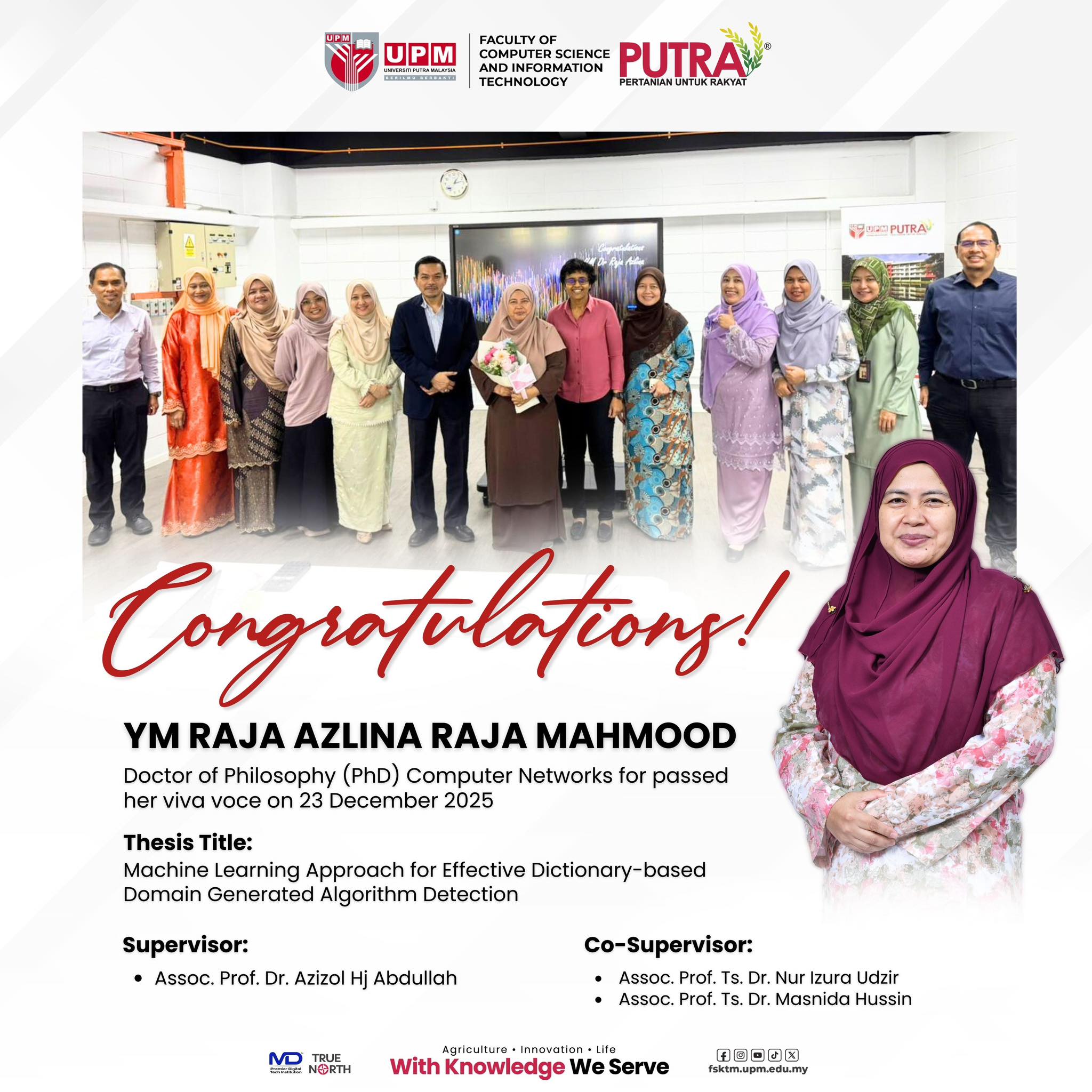 Fakulti - Congratulations to YM Raja Azlina Raja Mahmood on ...