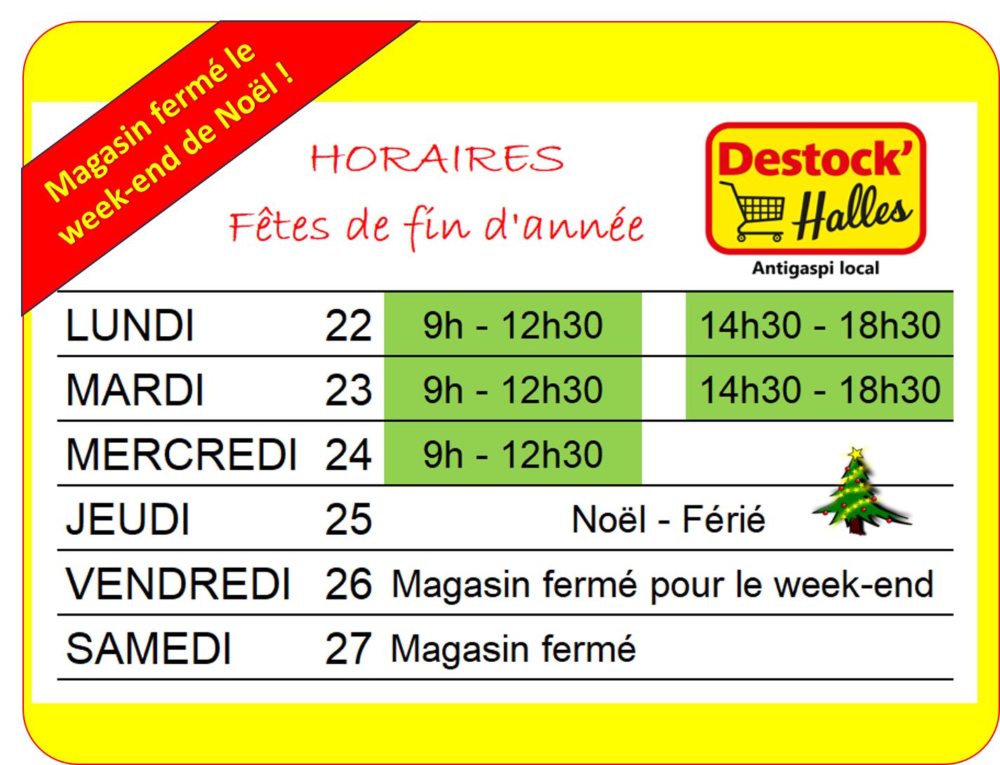Destock'Halles,... - Destock'Halles, Antigaspi local