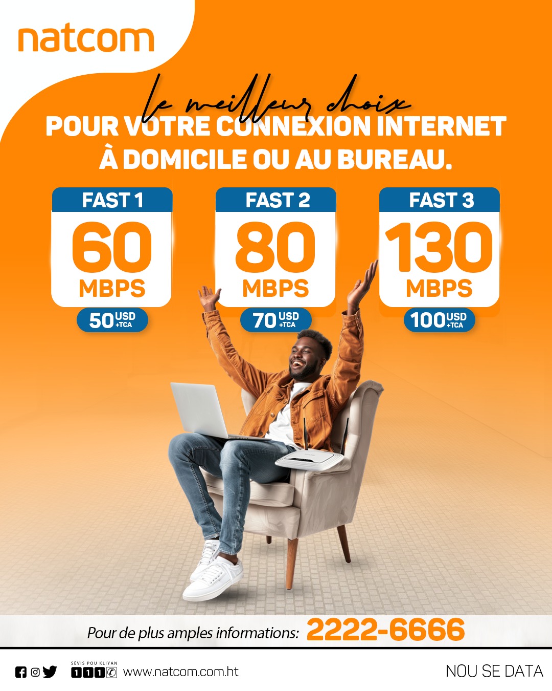 NATCOM S.A - Faites le meilleur choix pour votre connexion... | Facebook