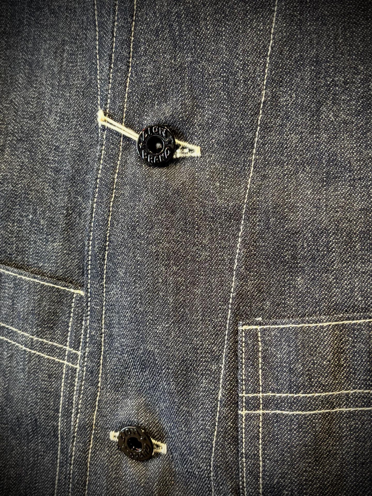 LOT. LION BRAND 01 Jacket LION BRAND Denim Coverall Jacket ¥49,500 